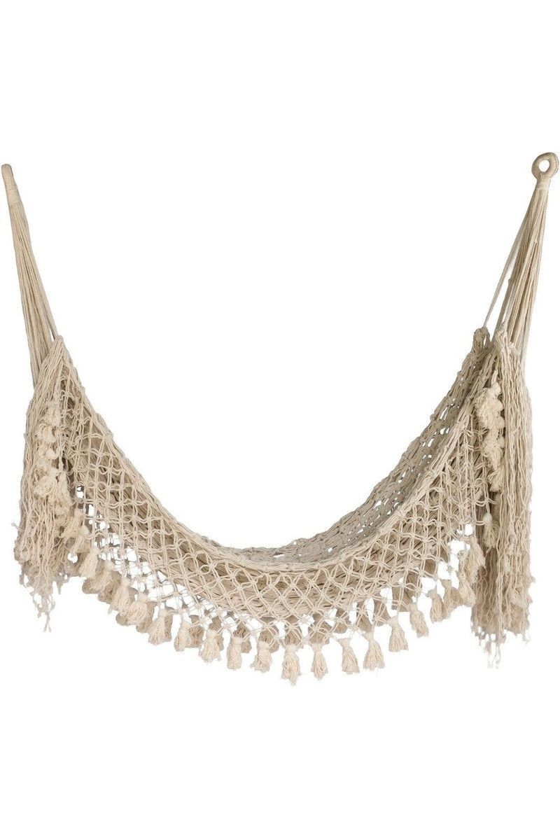 Macrame hammock