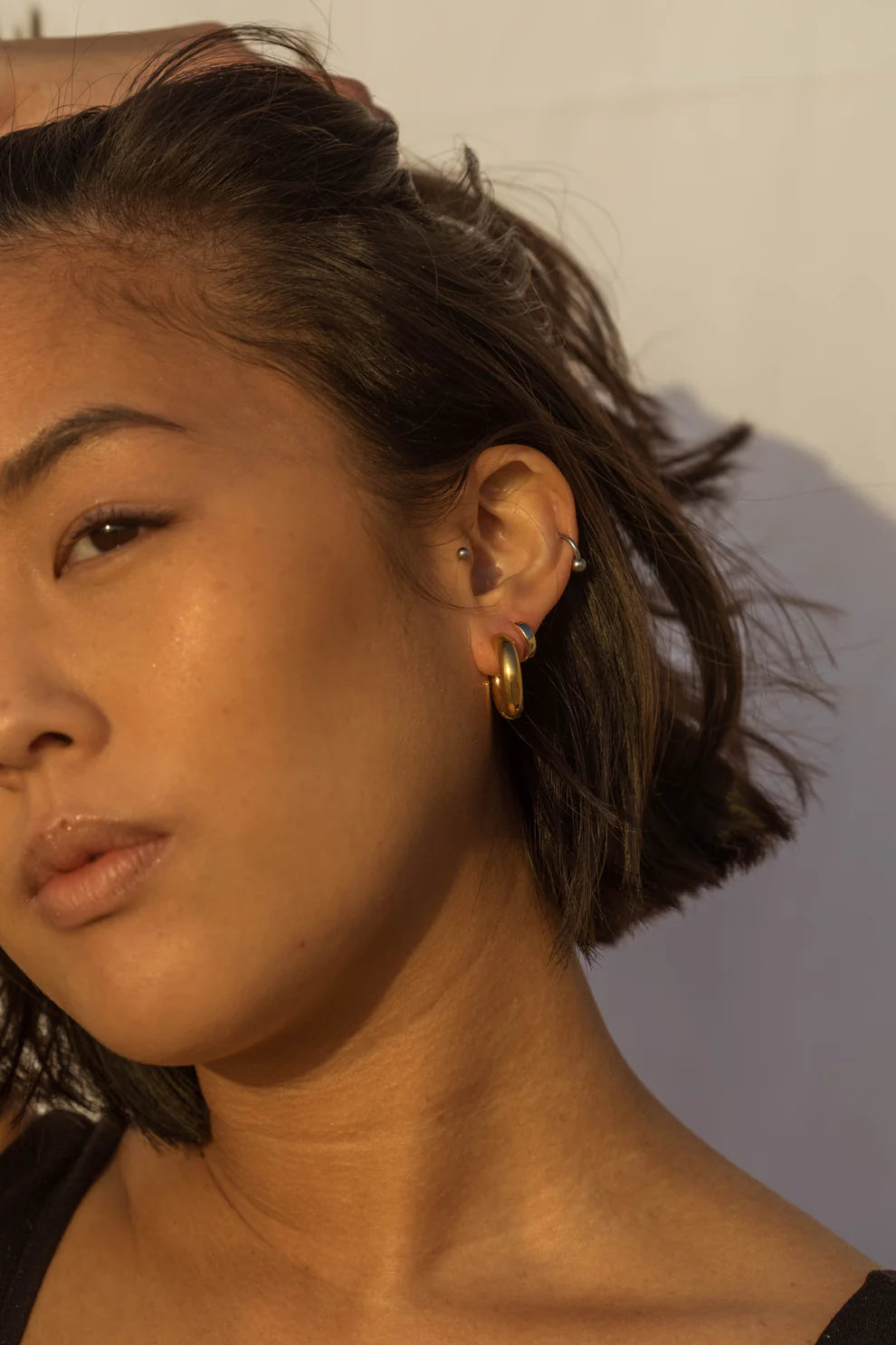 Round Chunky Hoop - Waterproof