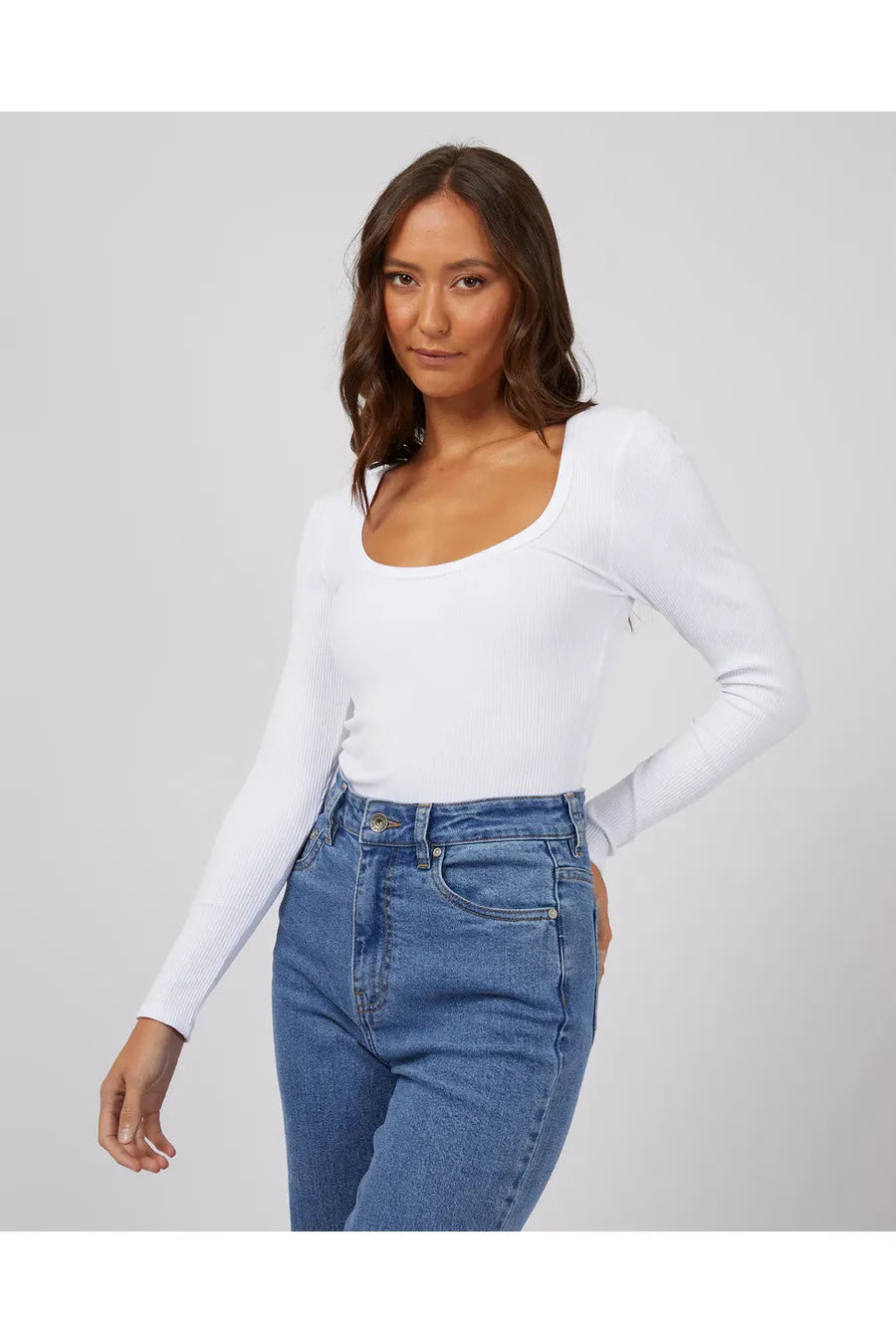 Eve Long Sleeve - White