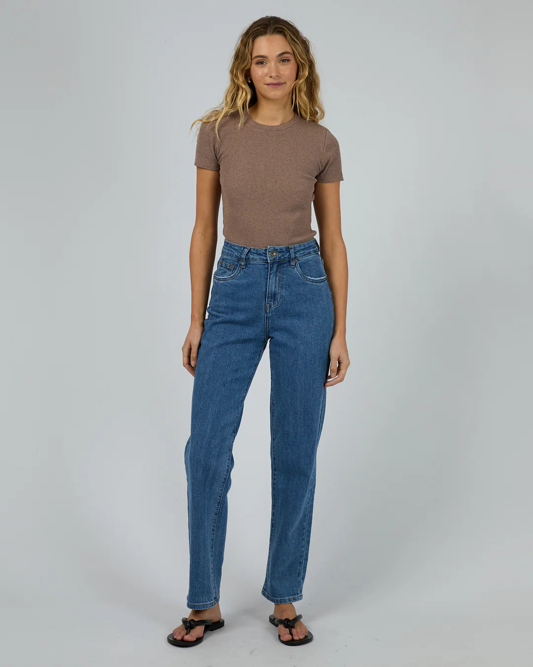 bella tee - brown