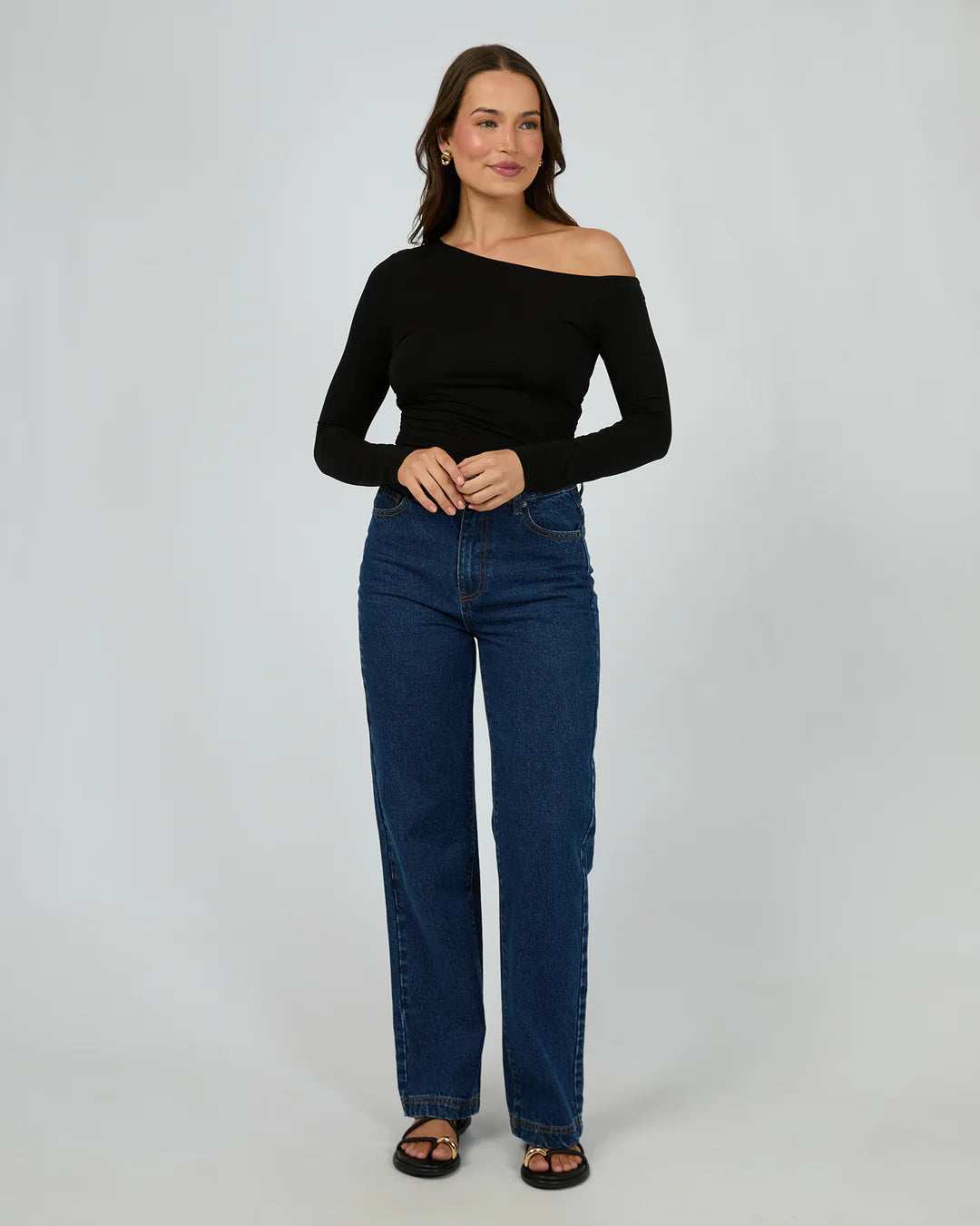 Evie Ruched Long Sleeve