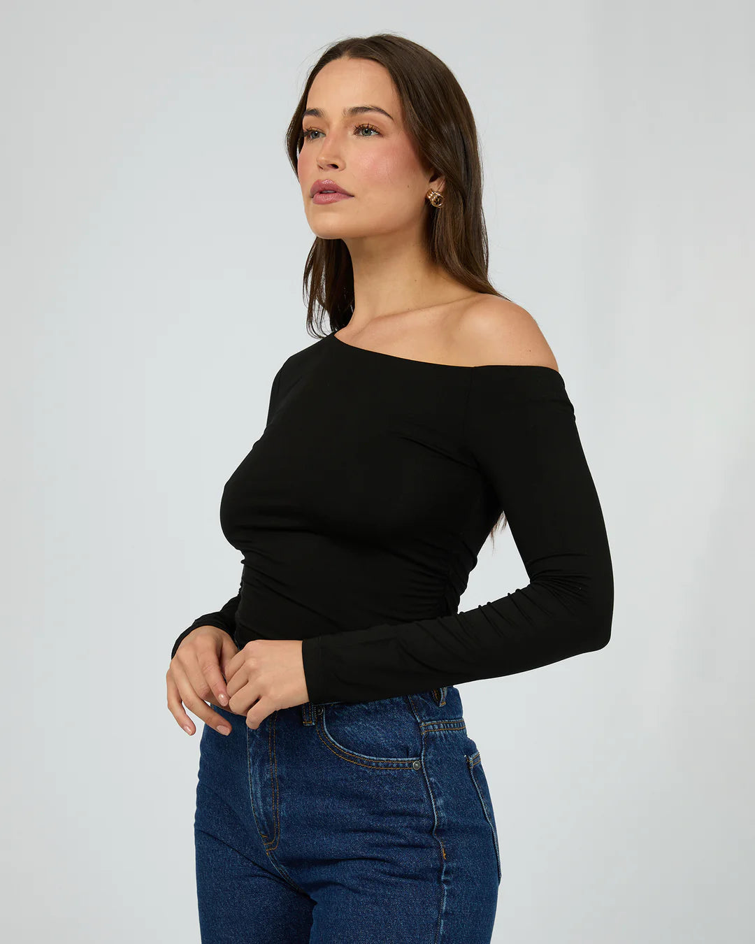 Evie Ruched Long Sleeve