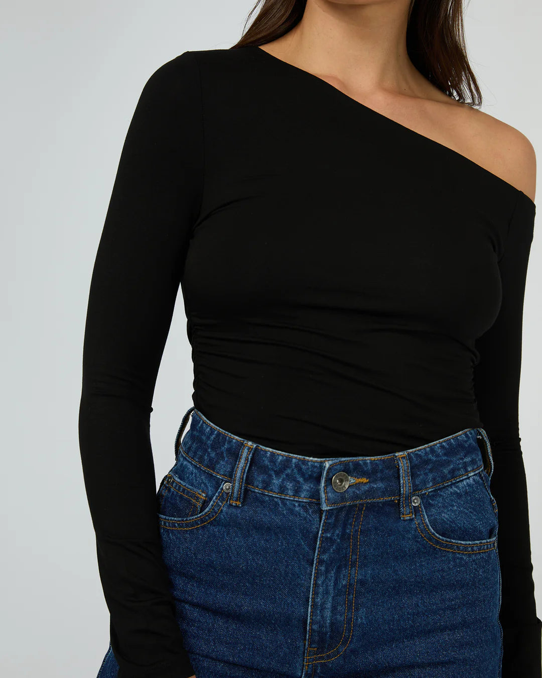 Evie Ruched Long Sleeve