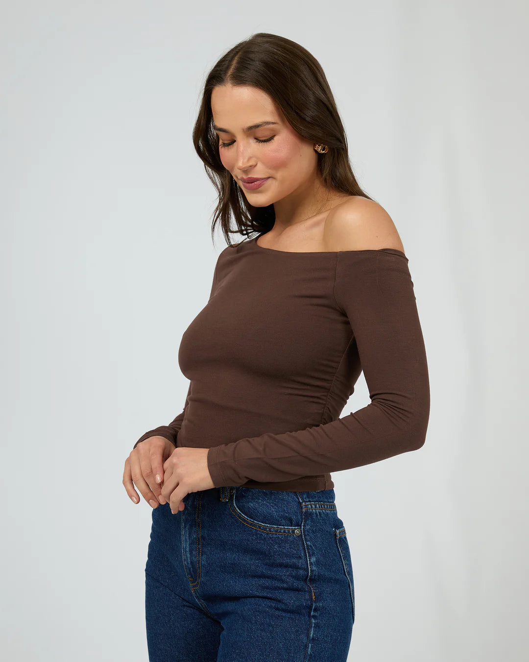Evie Ruched Long Sleeve