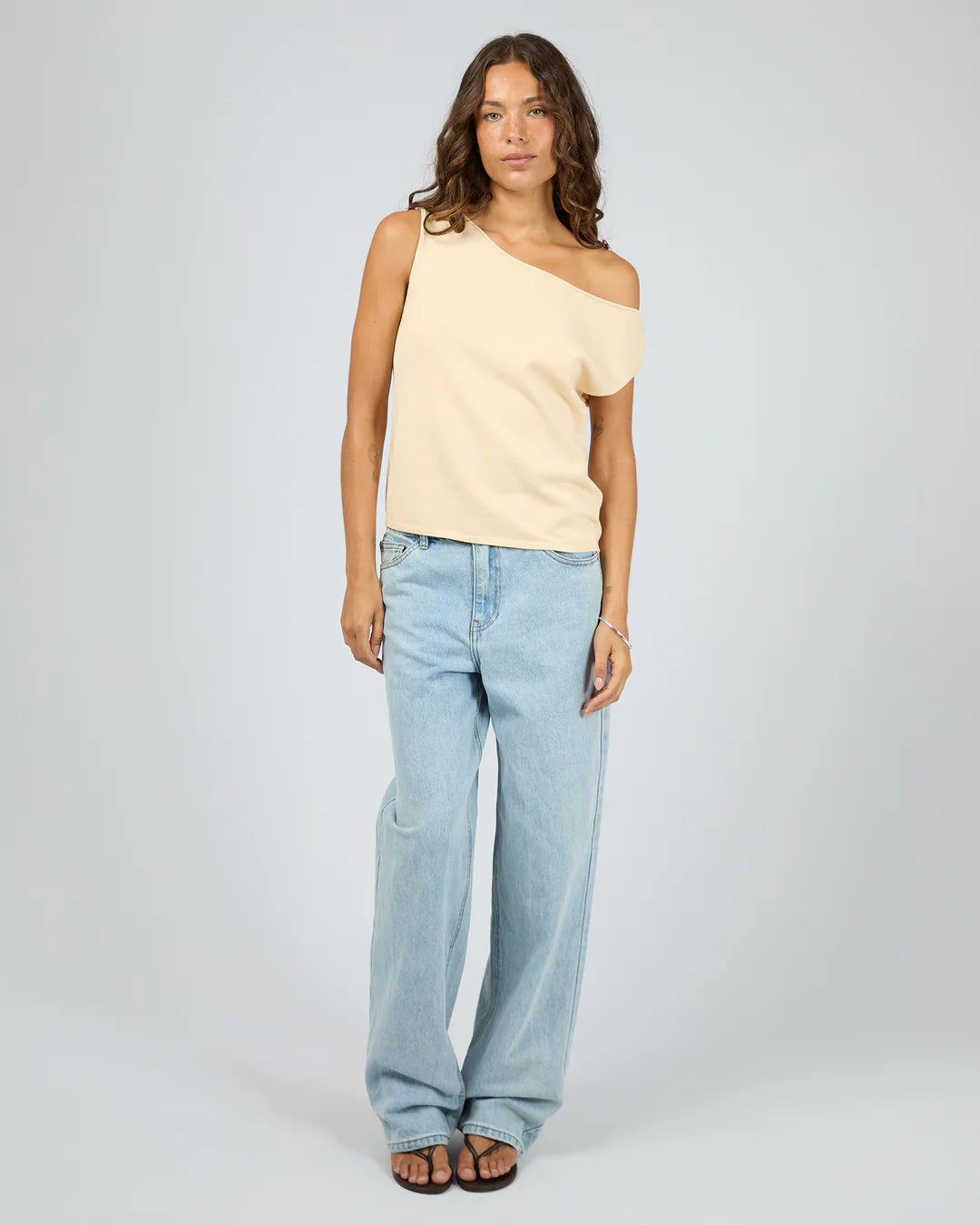 Ellis Off Shoulder Top - Butter