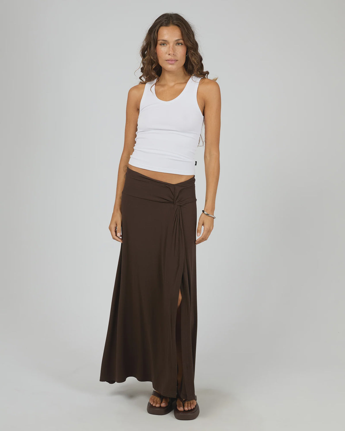 Twist Maxi Skirt