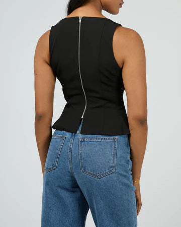 Broadway Peplum Top