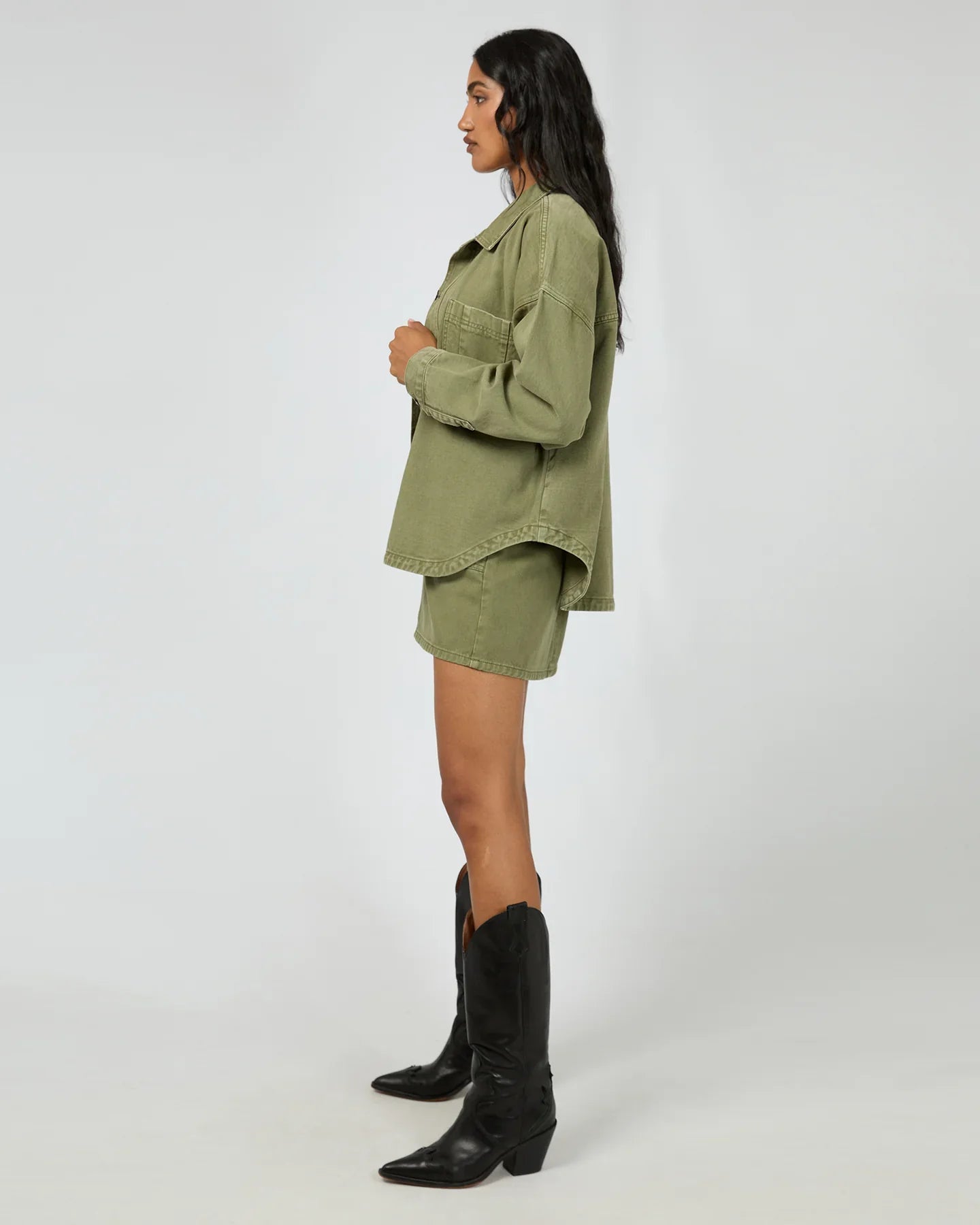 Dale Shacket Khaki