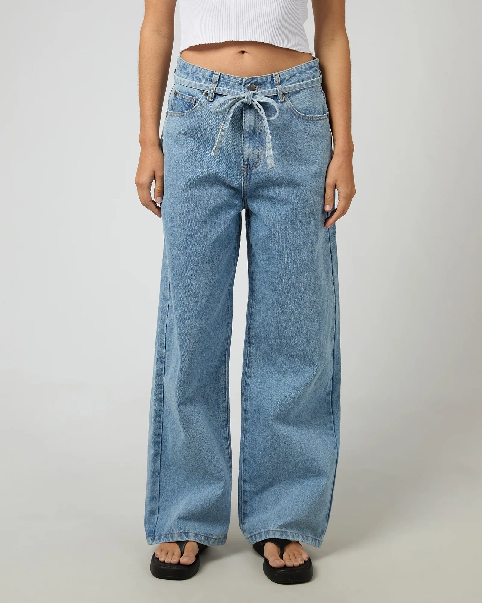 Gia High Rise Baggy Jean