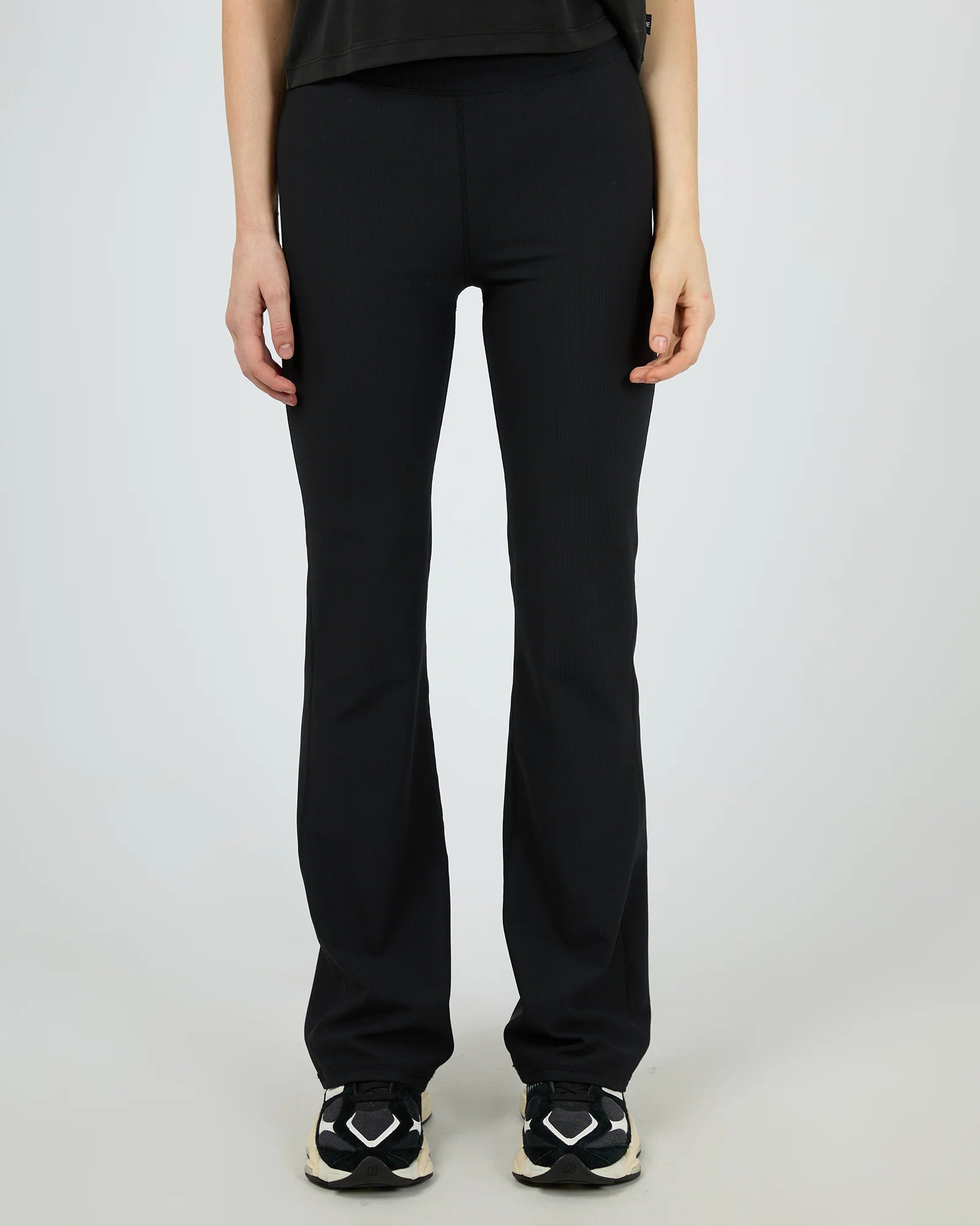 Rib Flare Pants