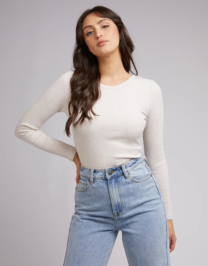 Eve Long Sleeve - Oatmeal