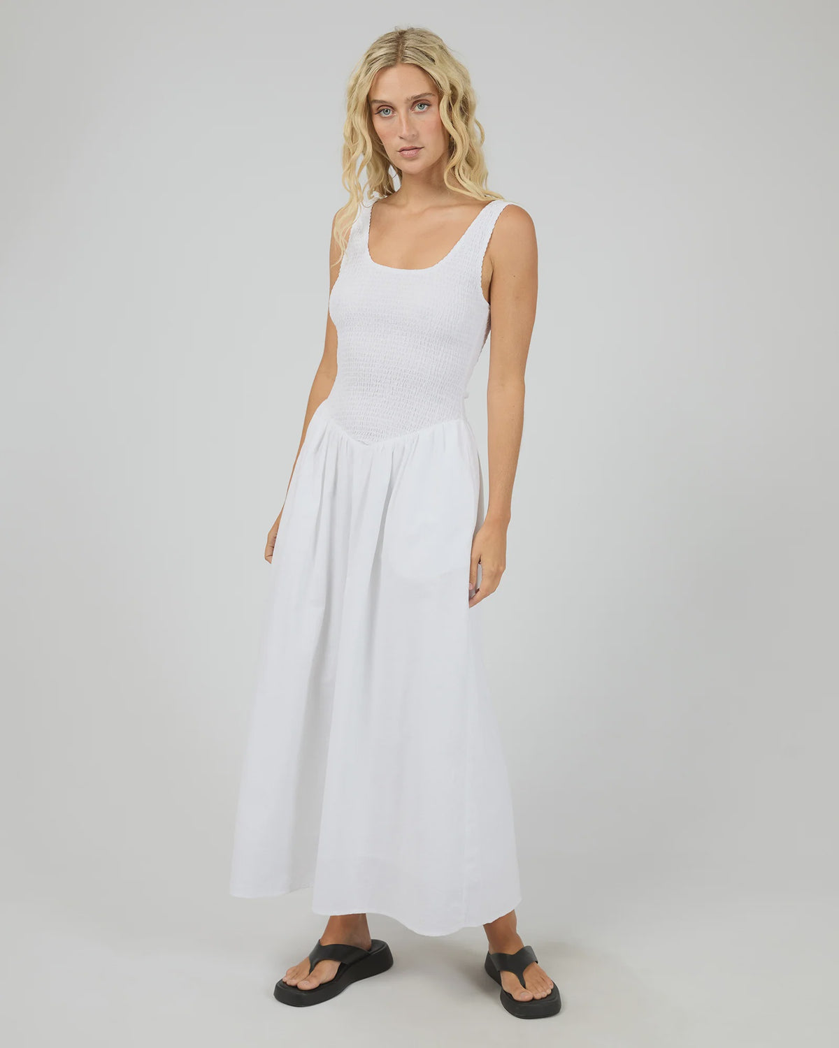 Essential Maxi Dress - White