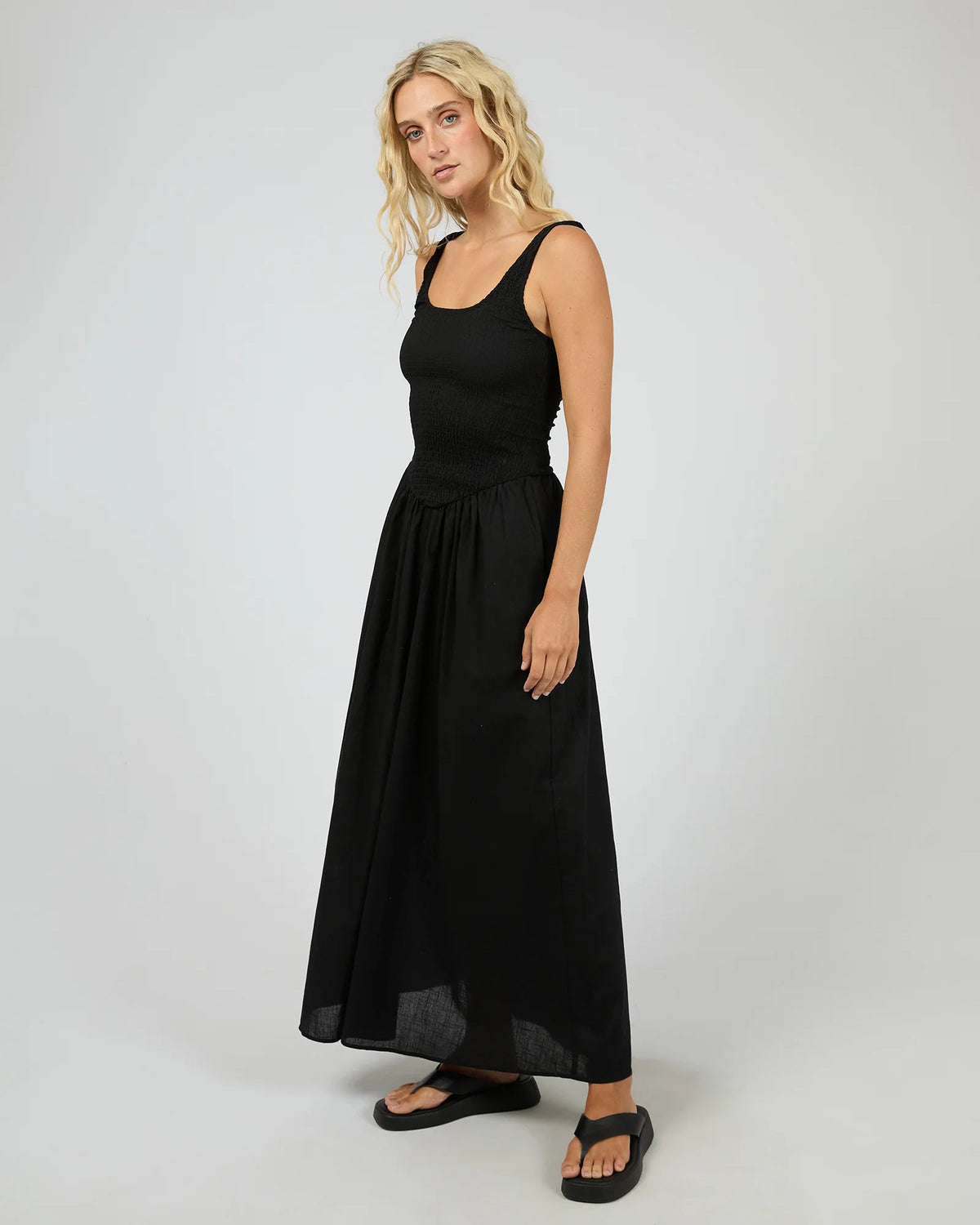 Essential Maxi Dress - Black