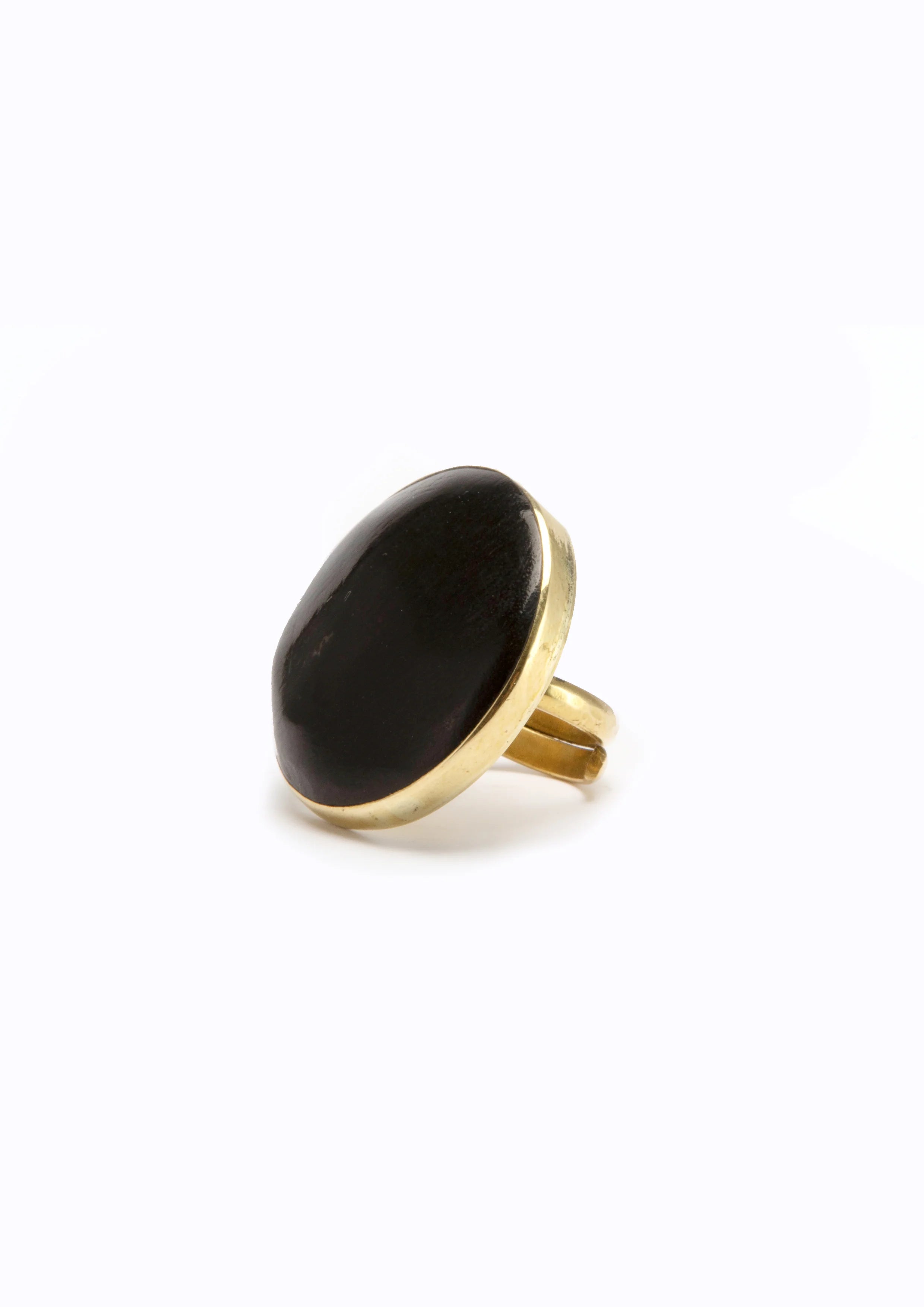 Bold Ring - Ebony