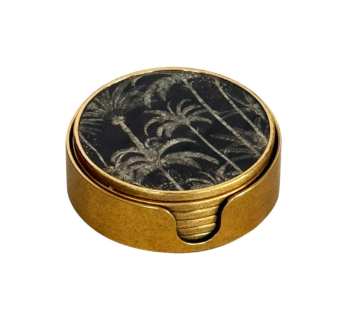 Coaster - Palm Trees Black