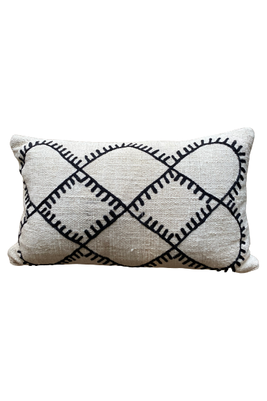 Cotton cushion - stitching