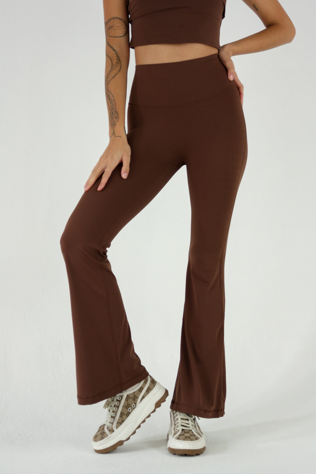Asana Flares - Brown