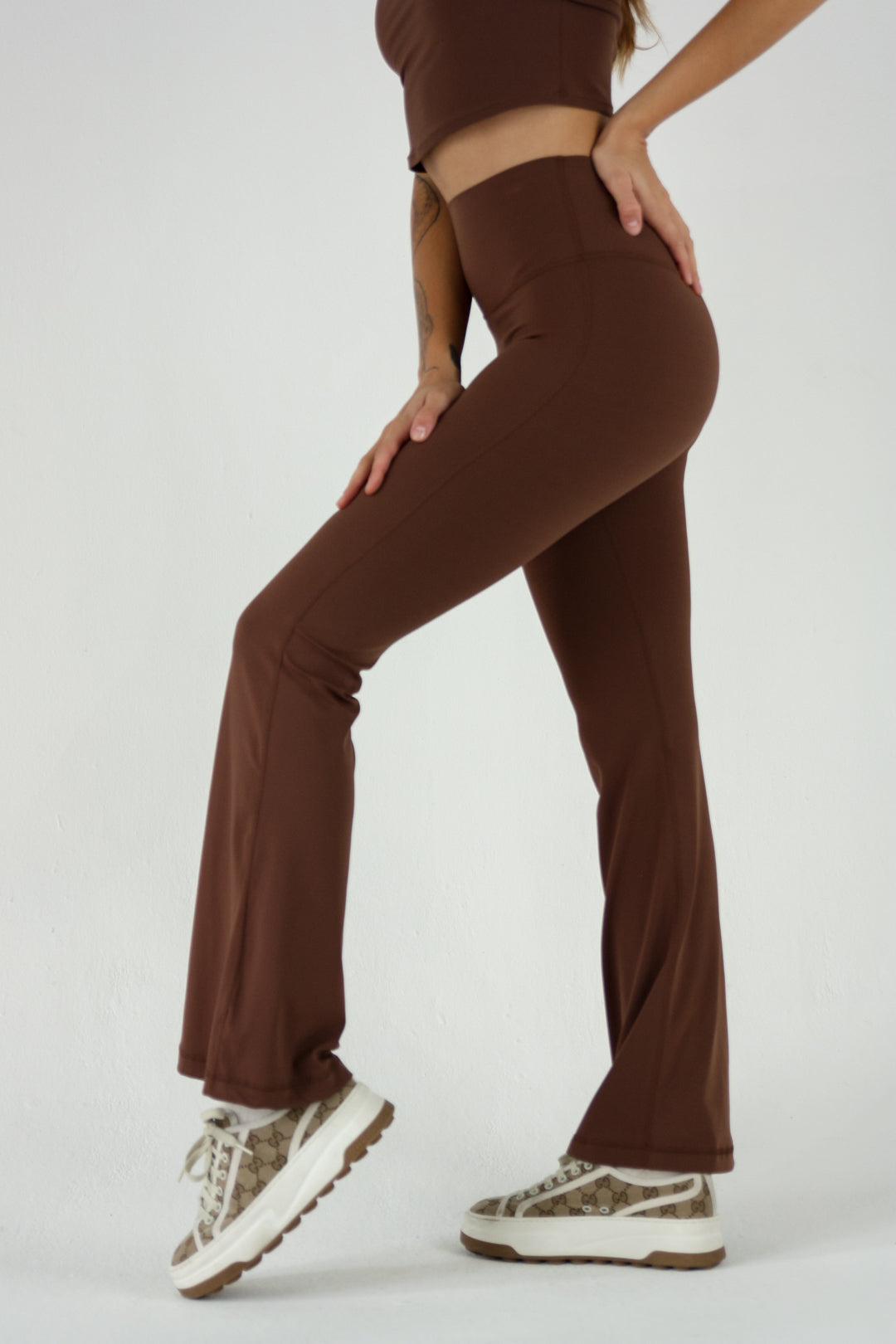 Asana Flares - Brown
