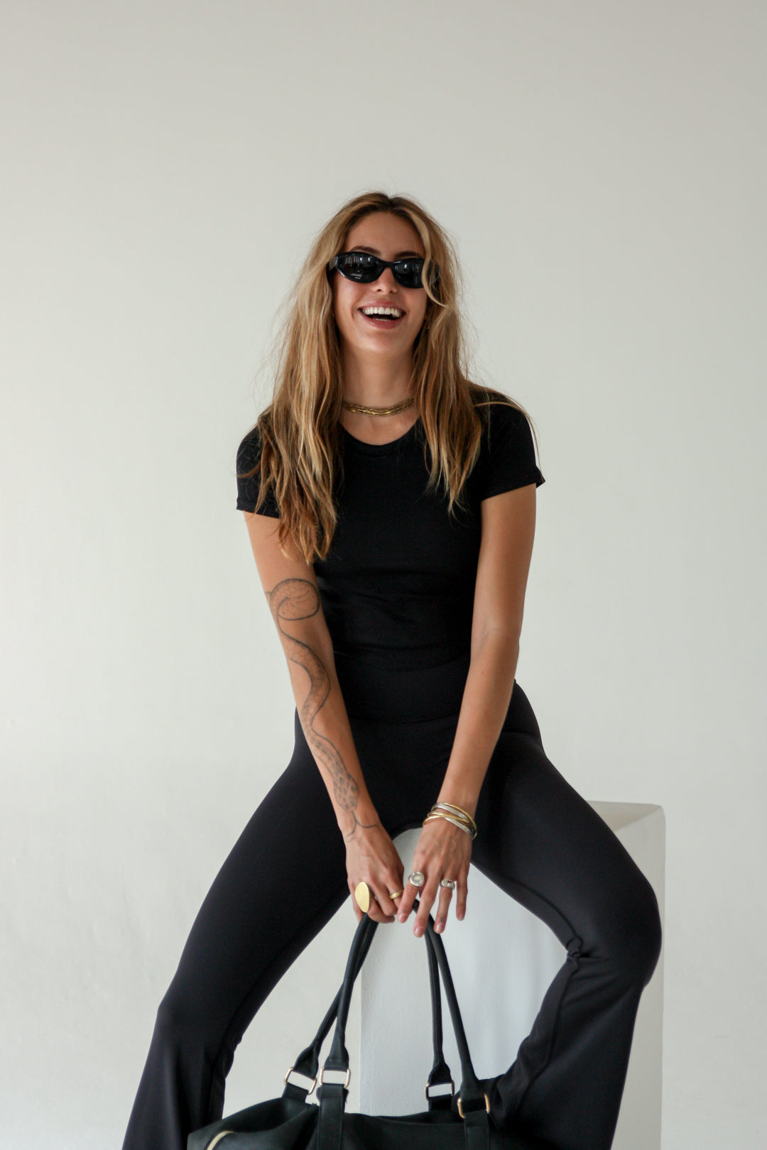 Asana Flares - Black