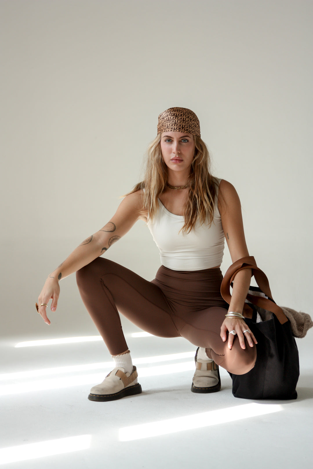 Leggings Skinny - Brown