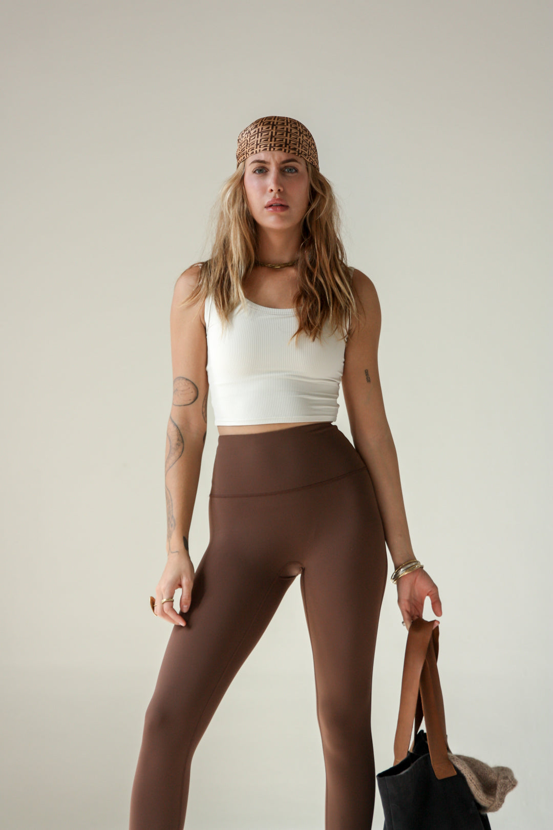 Leggings Skinny - Brown