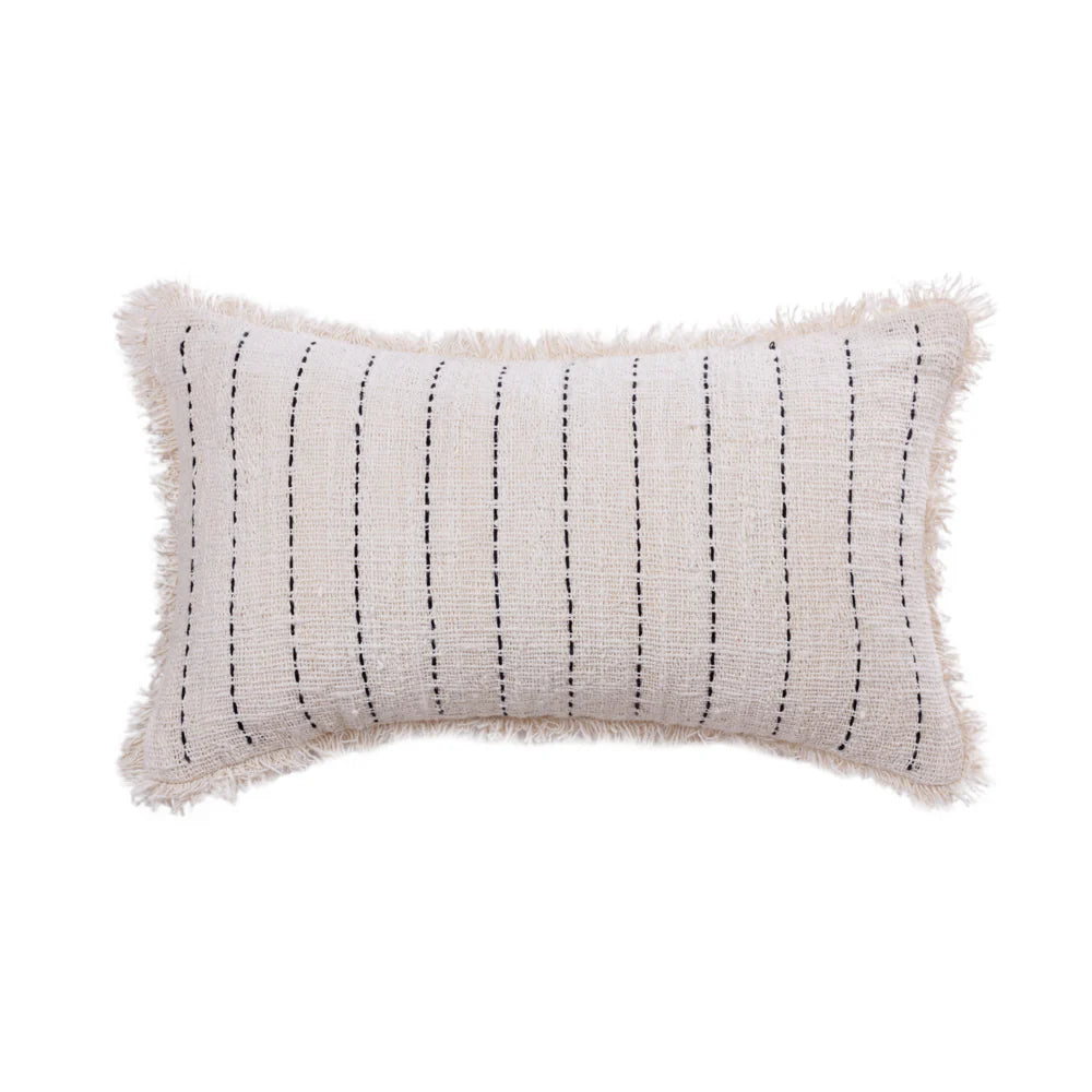 Cotton Cushion Long - Stitching