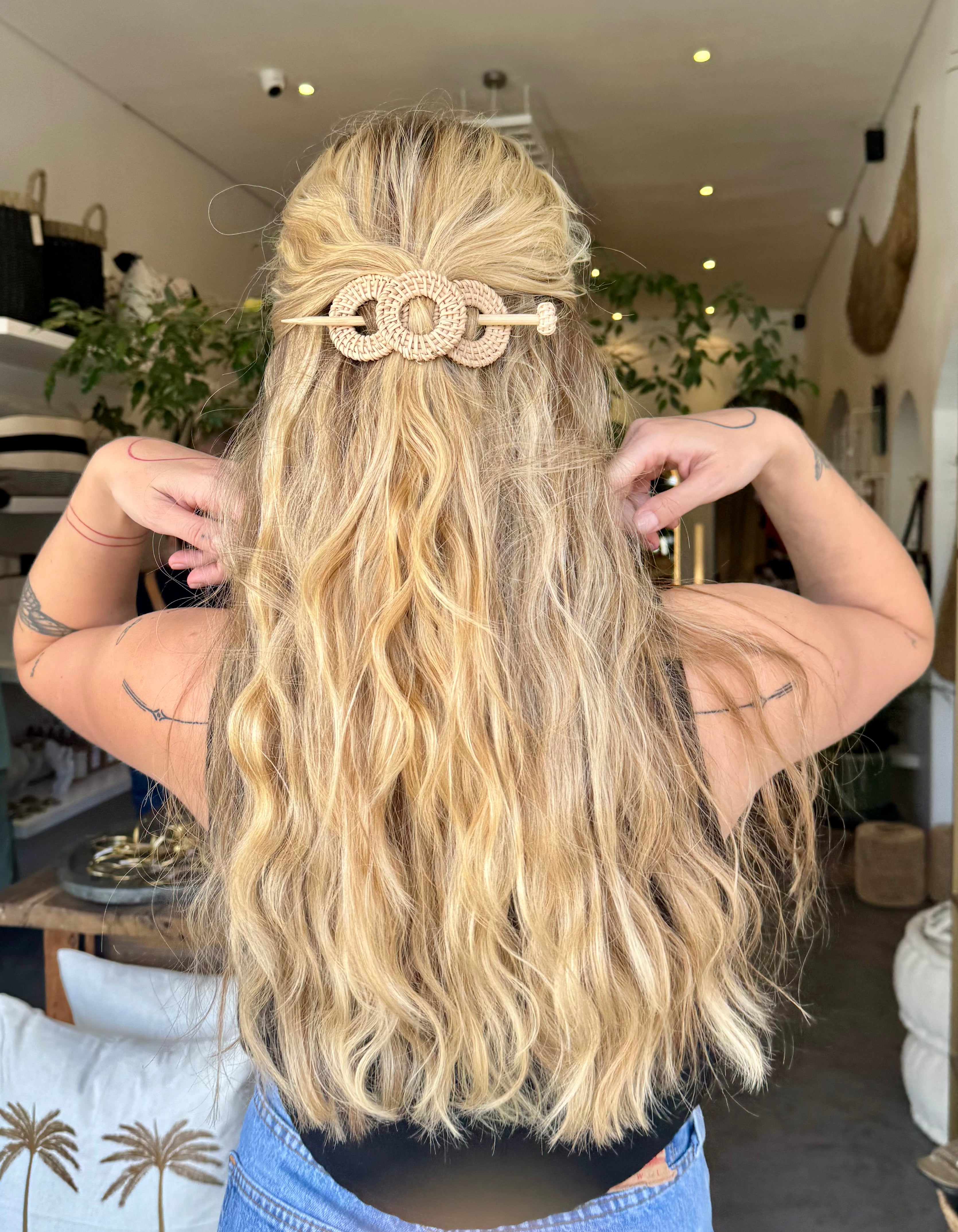 Sienna - Woven Hairclip