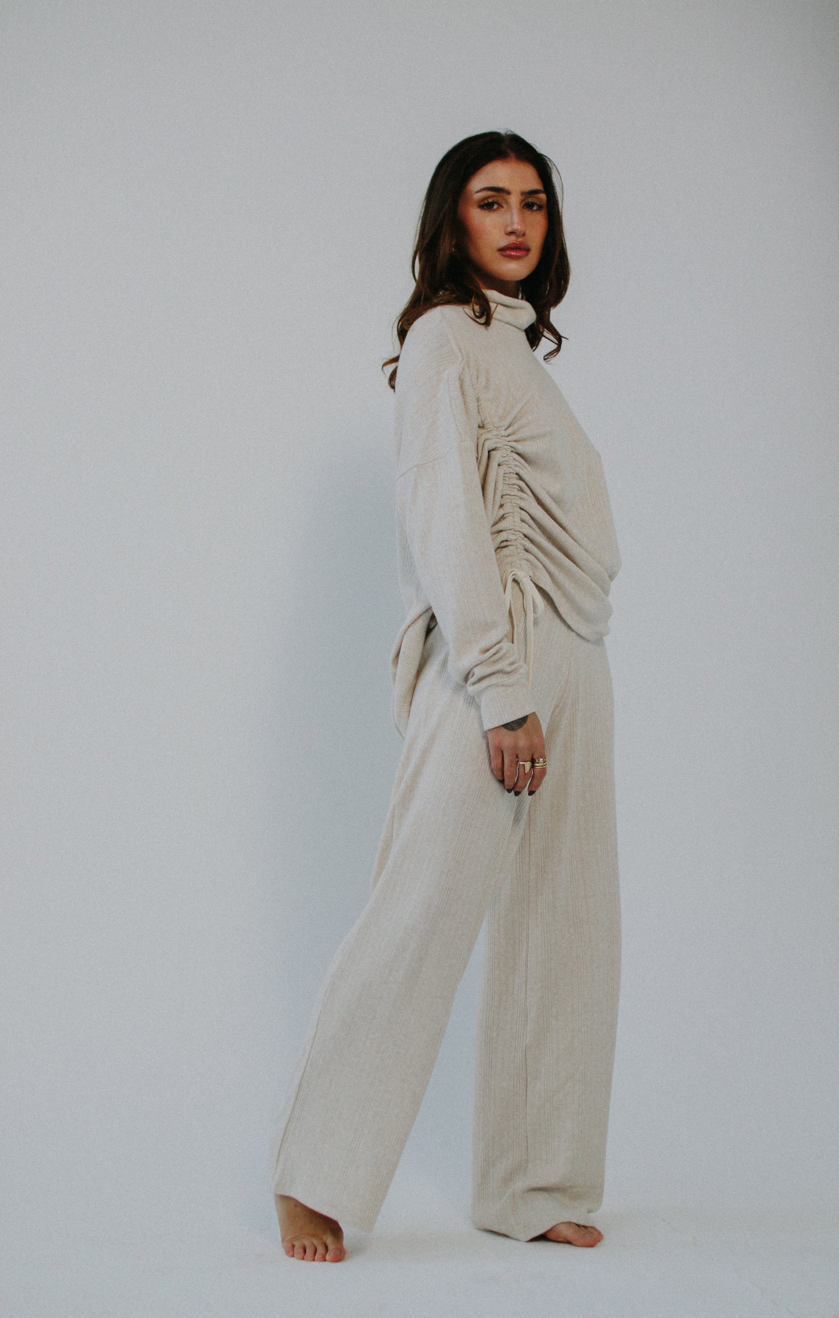 Ribbed Lounging Pants