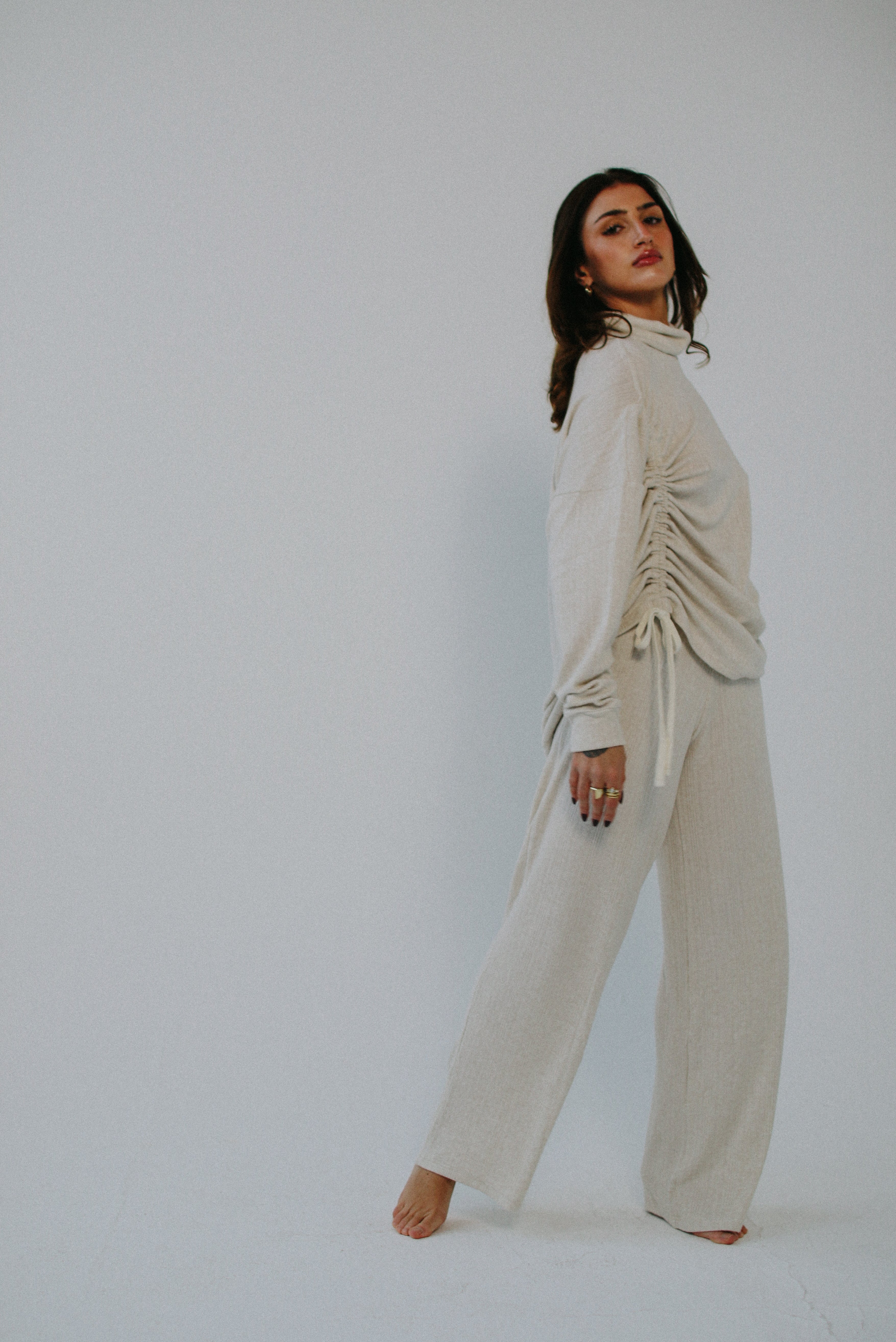 Ribbed Lounging Pants