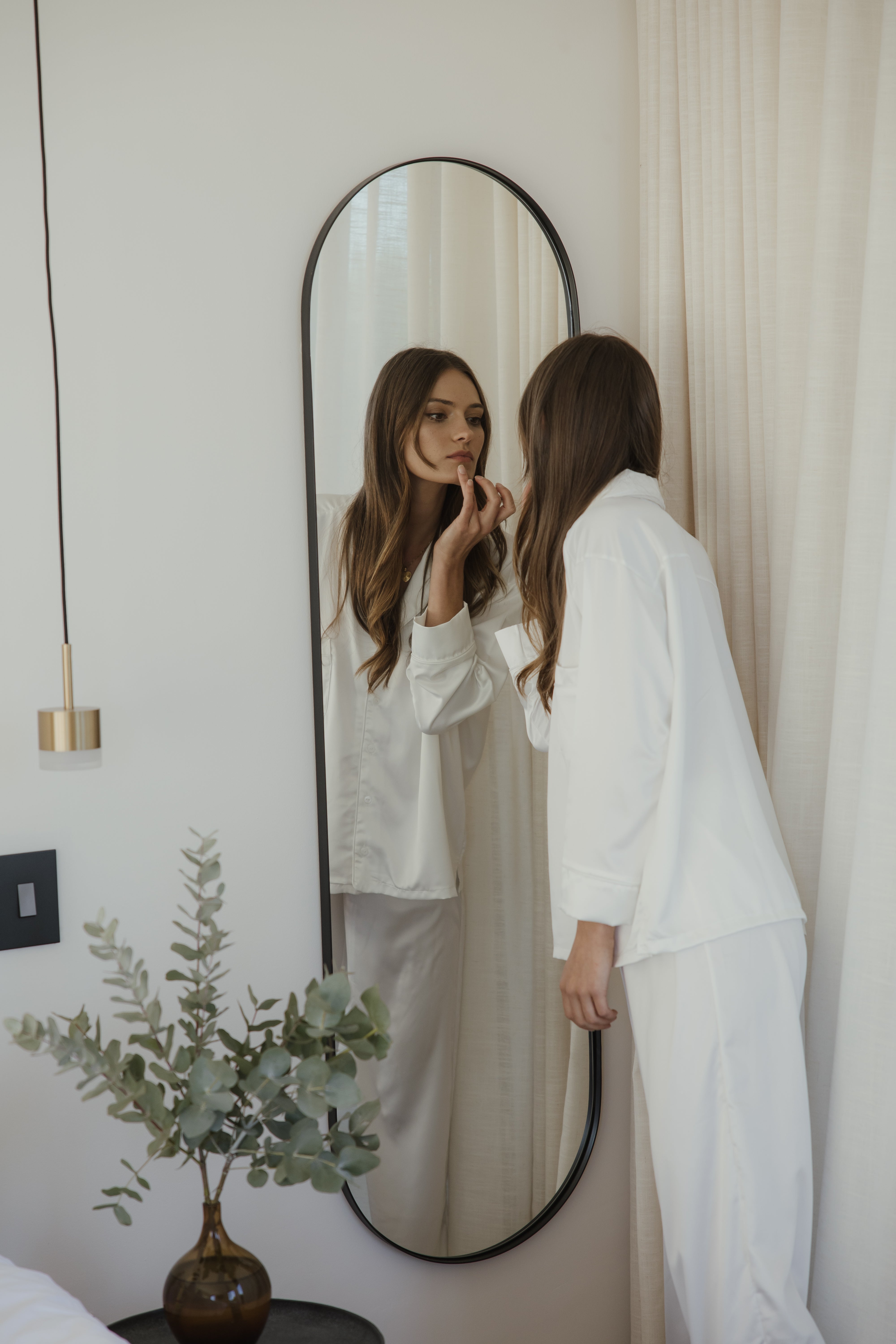 Long Sleeve PJ Set - Oatmeal