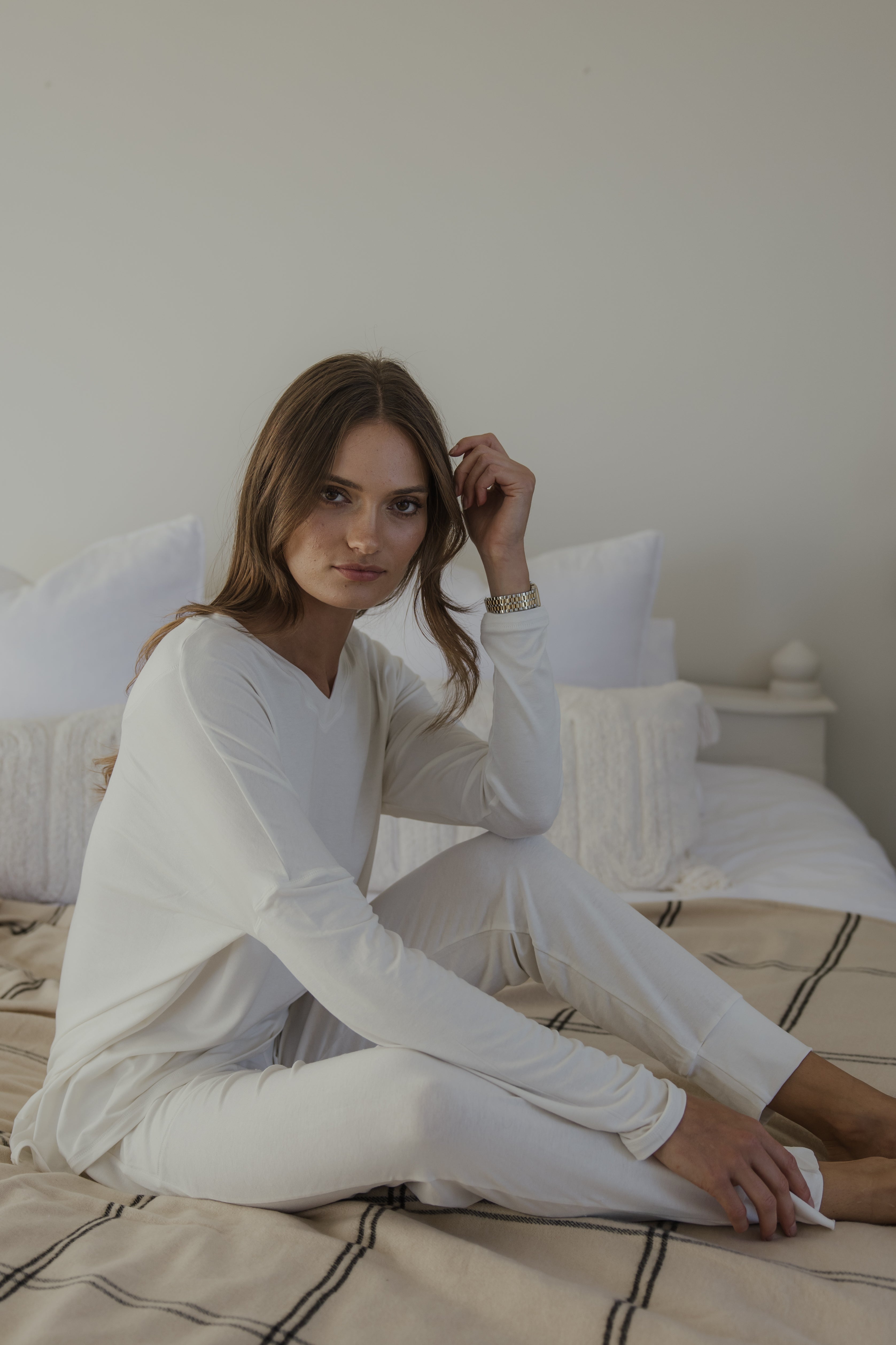 V-Neck Lounge Set