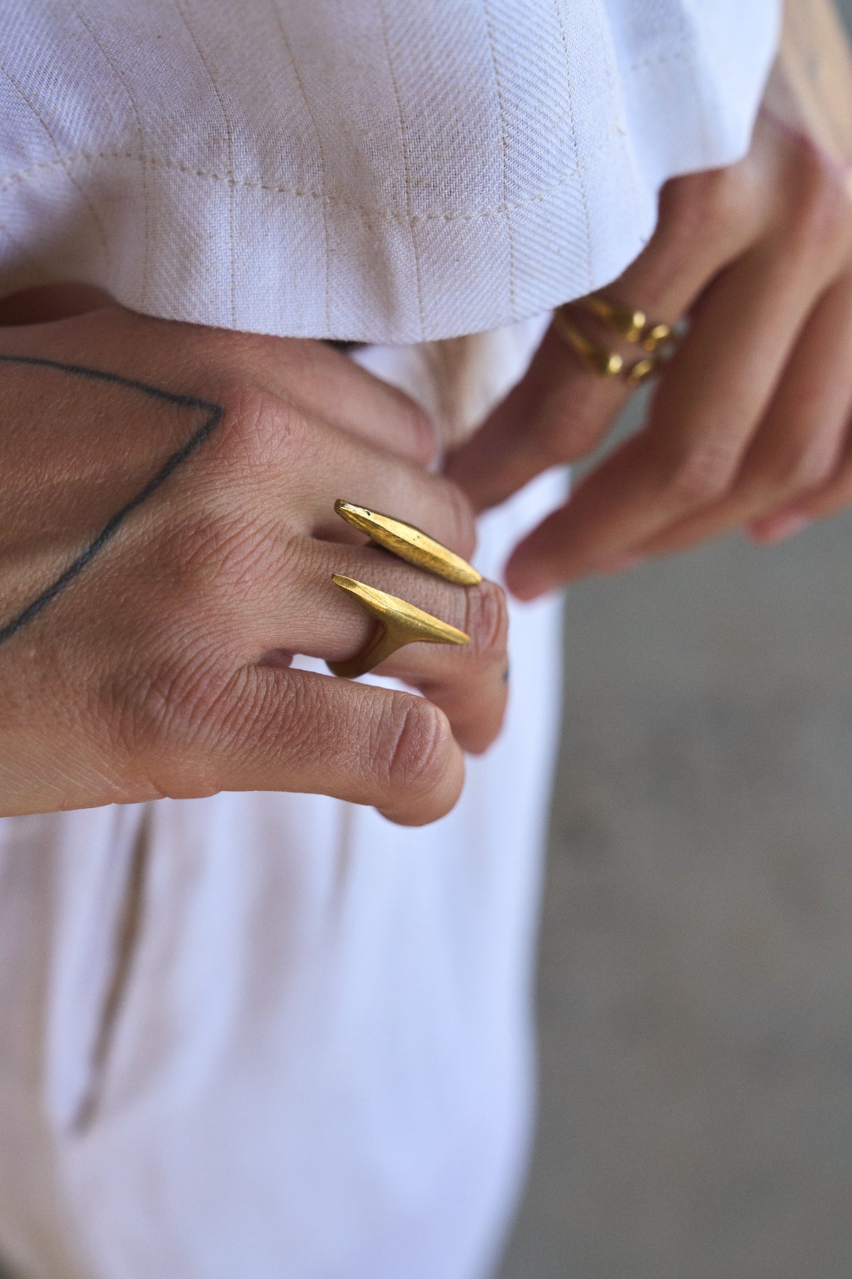 Kenya Brass Rings