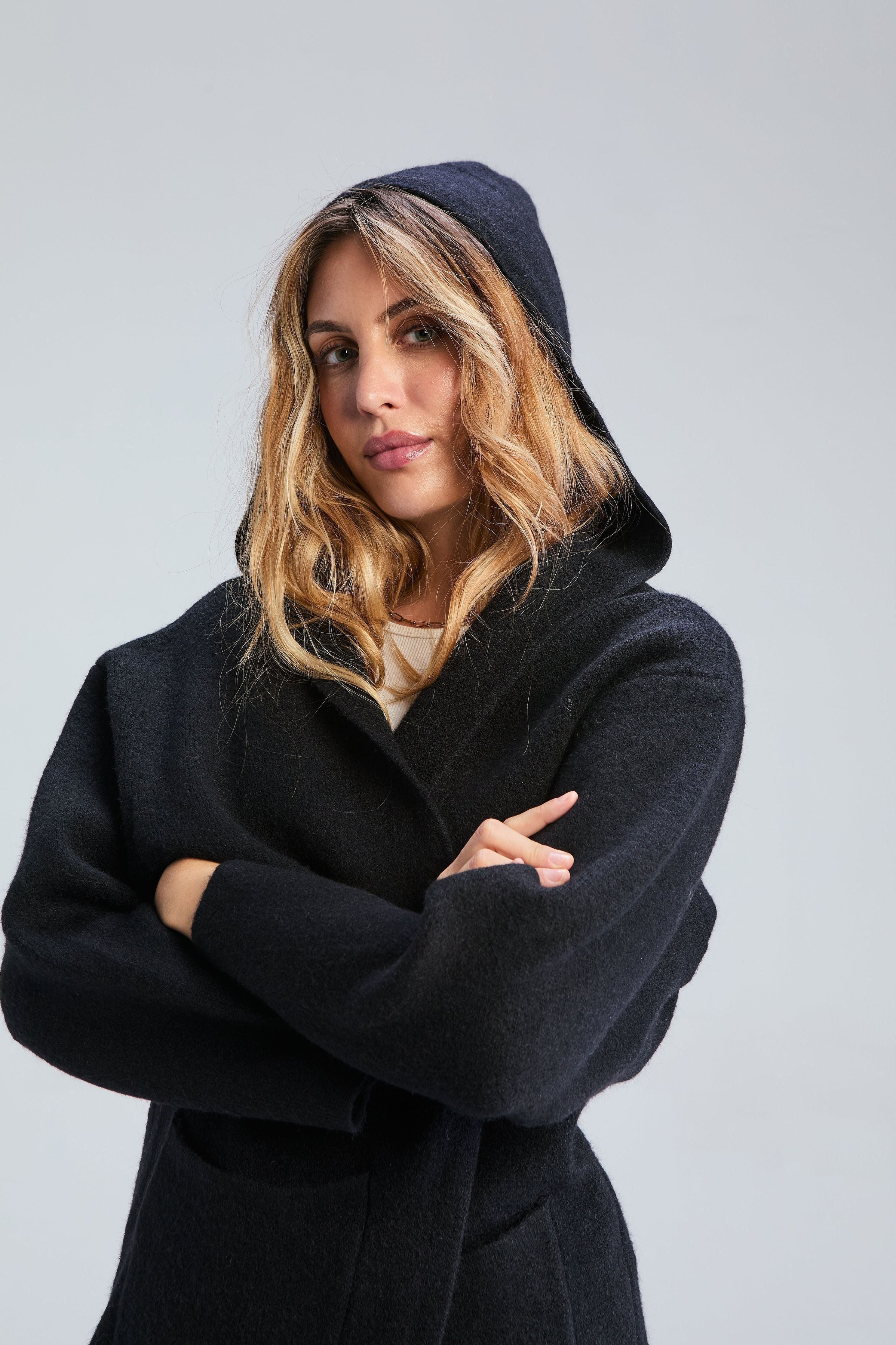 Ignite Cardi - Black/Choc