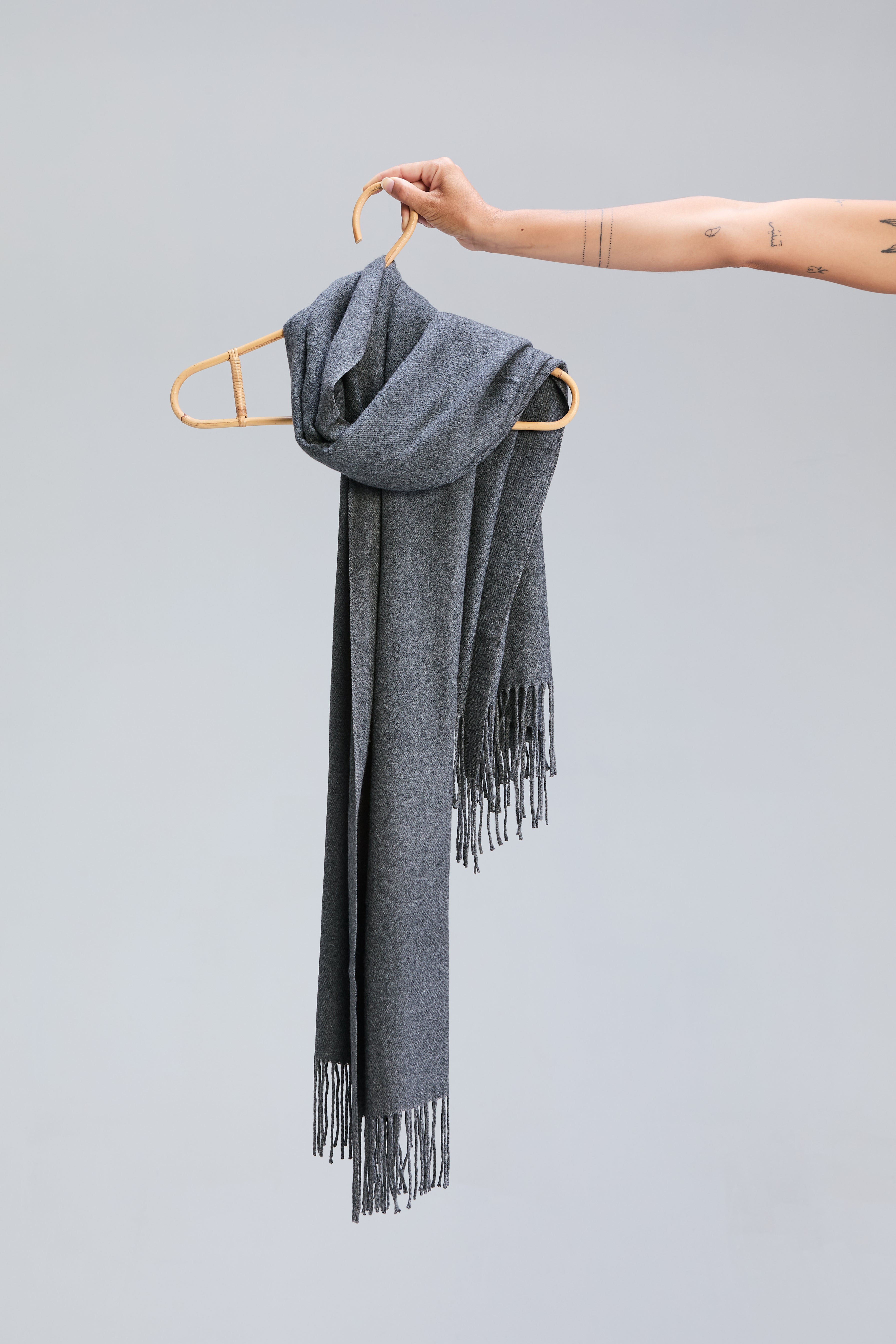 Cozy Scarf - Fog Grey