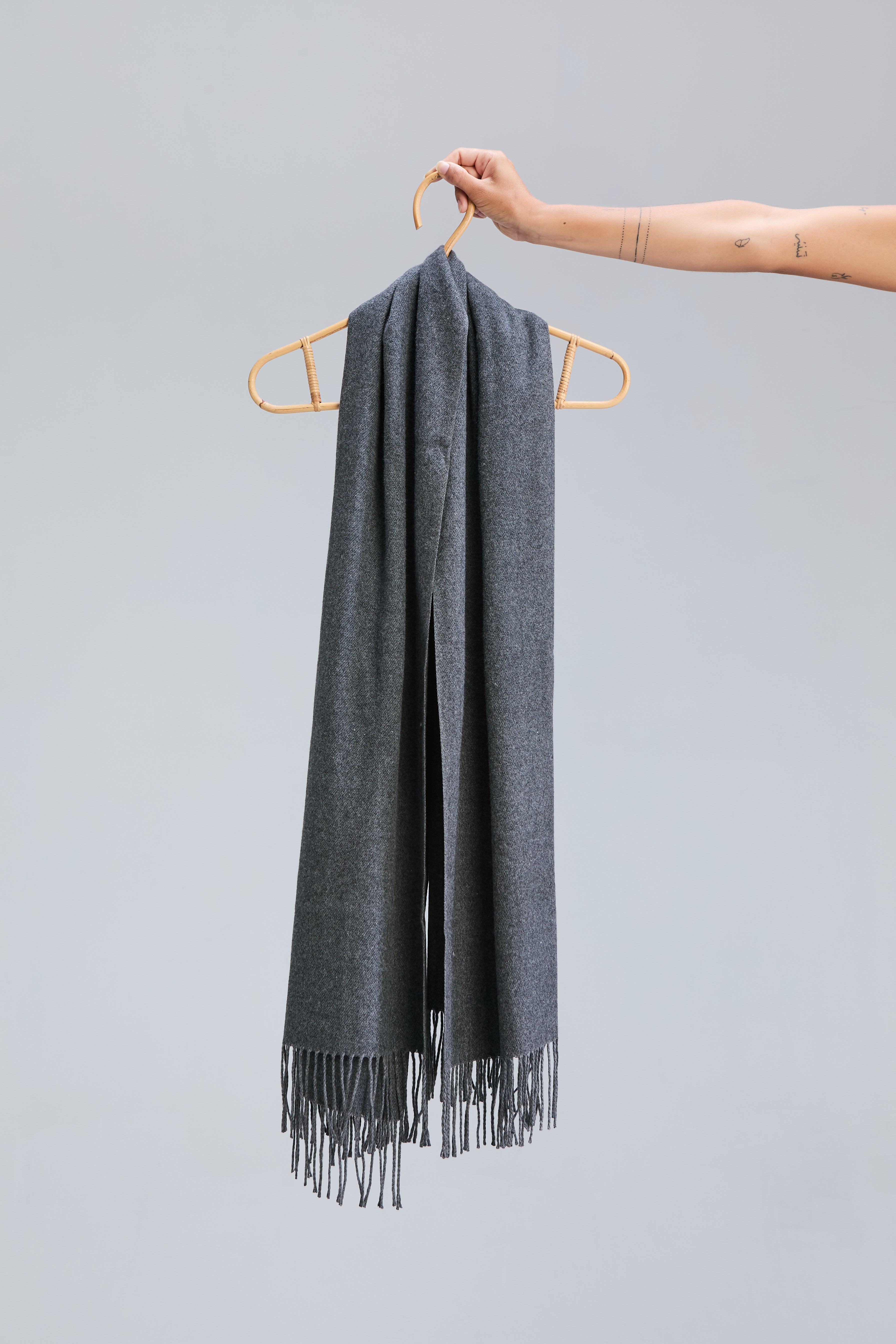 Cozy Scarf - Fog Grey