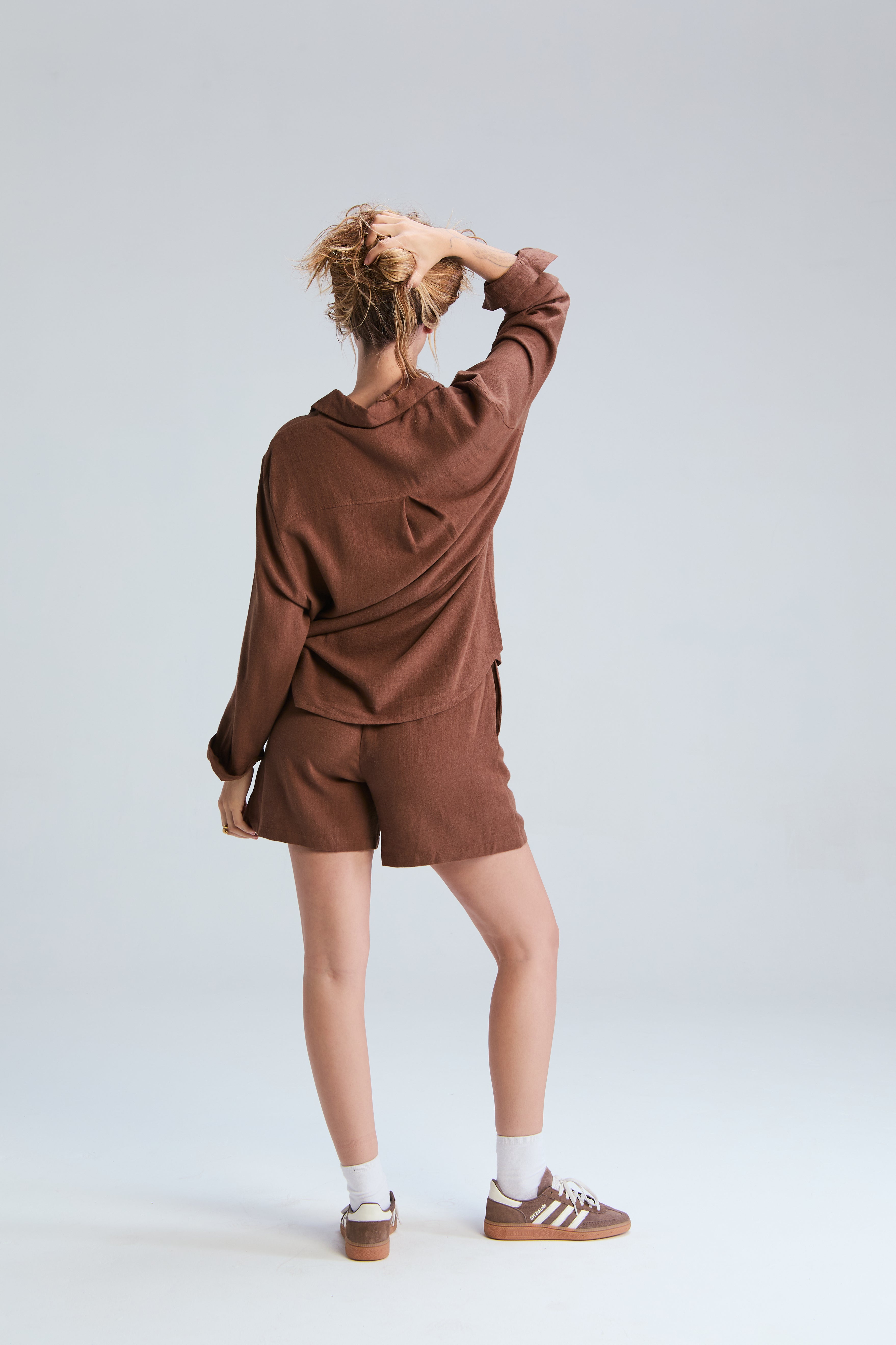 Corfu Classic Shirt - Chocolate