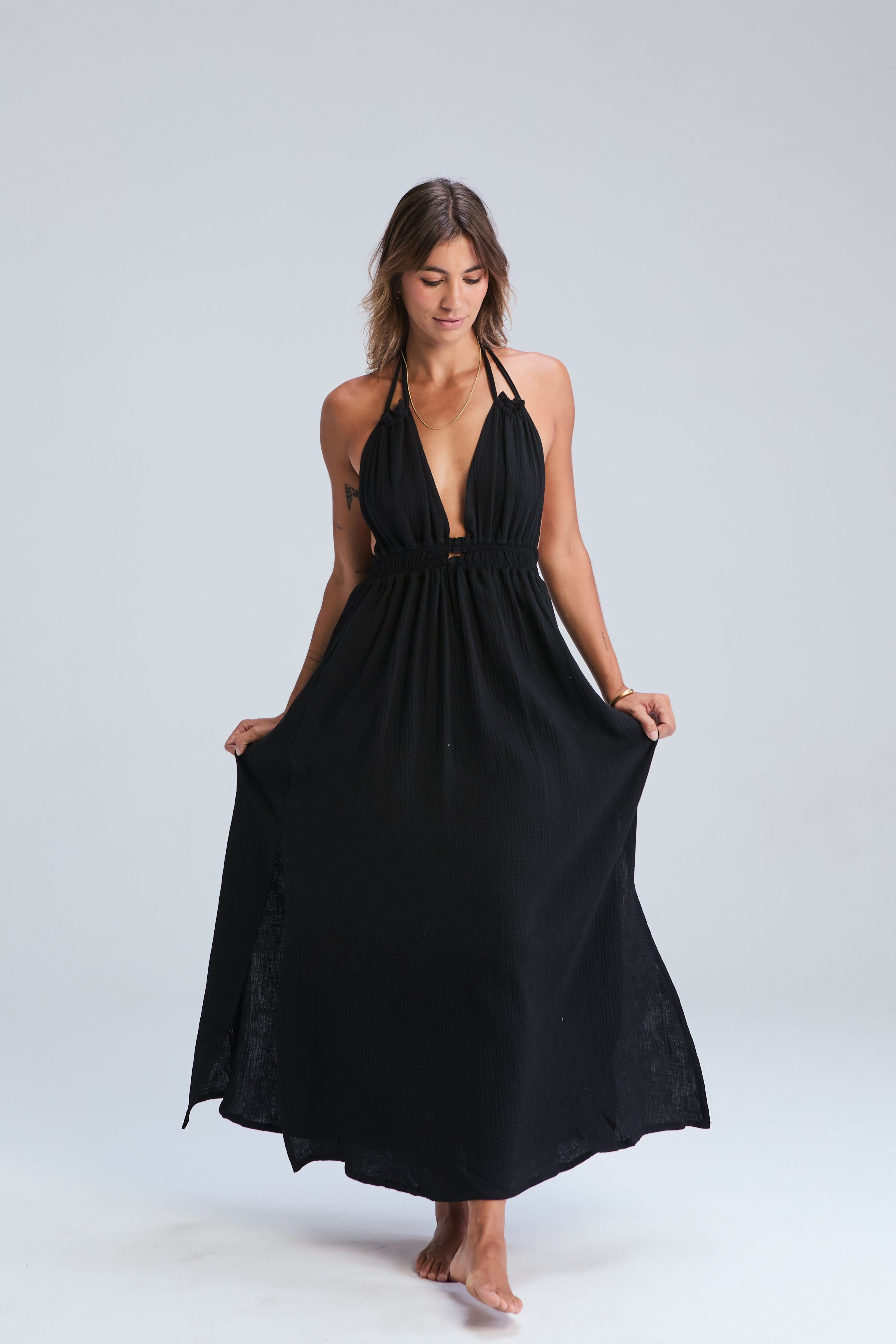 Goddess Dress - Black