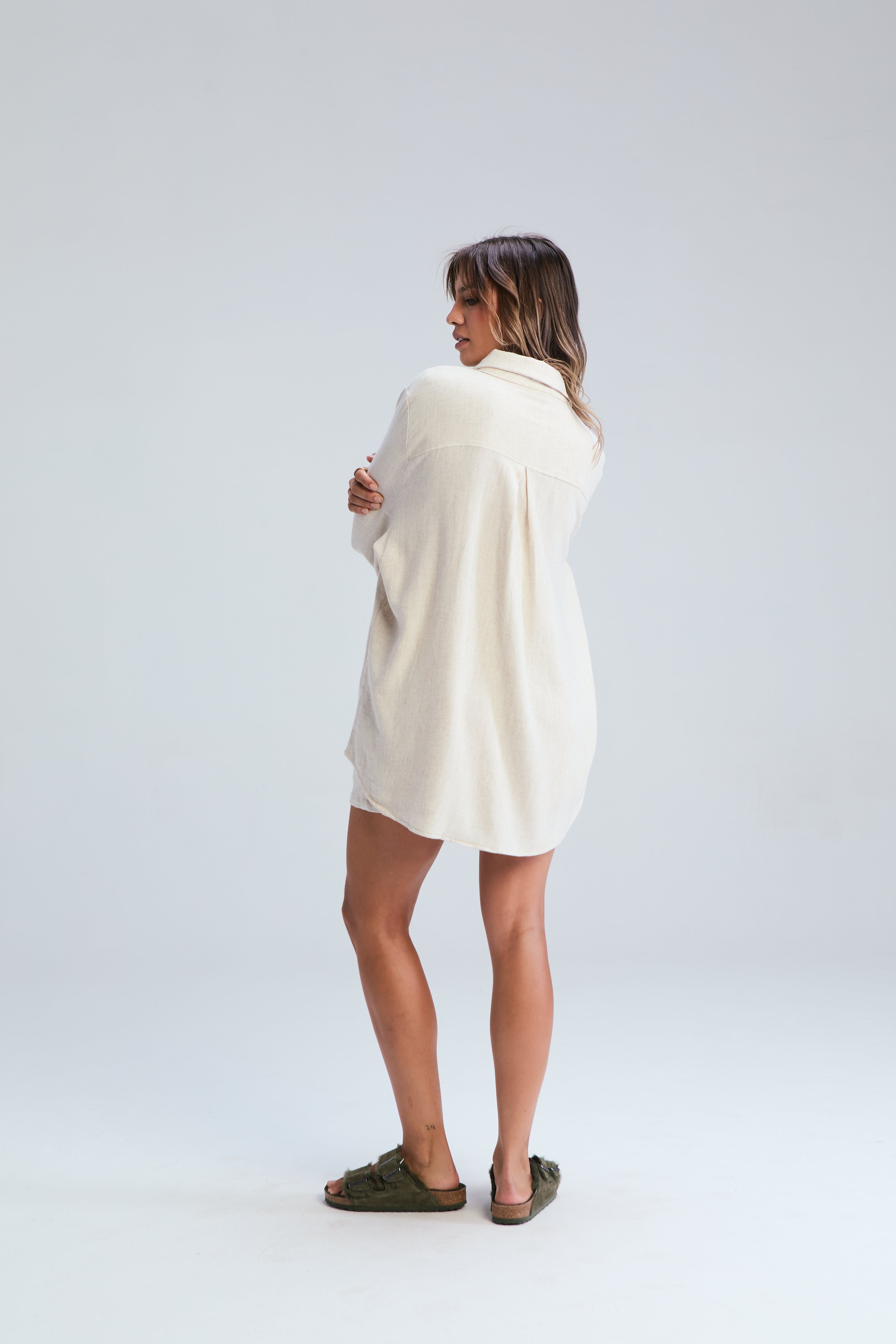 Corfu Classic Shirt - Stone