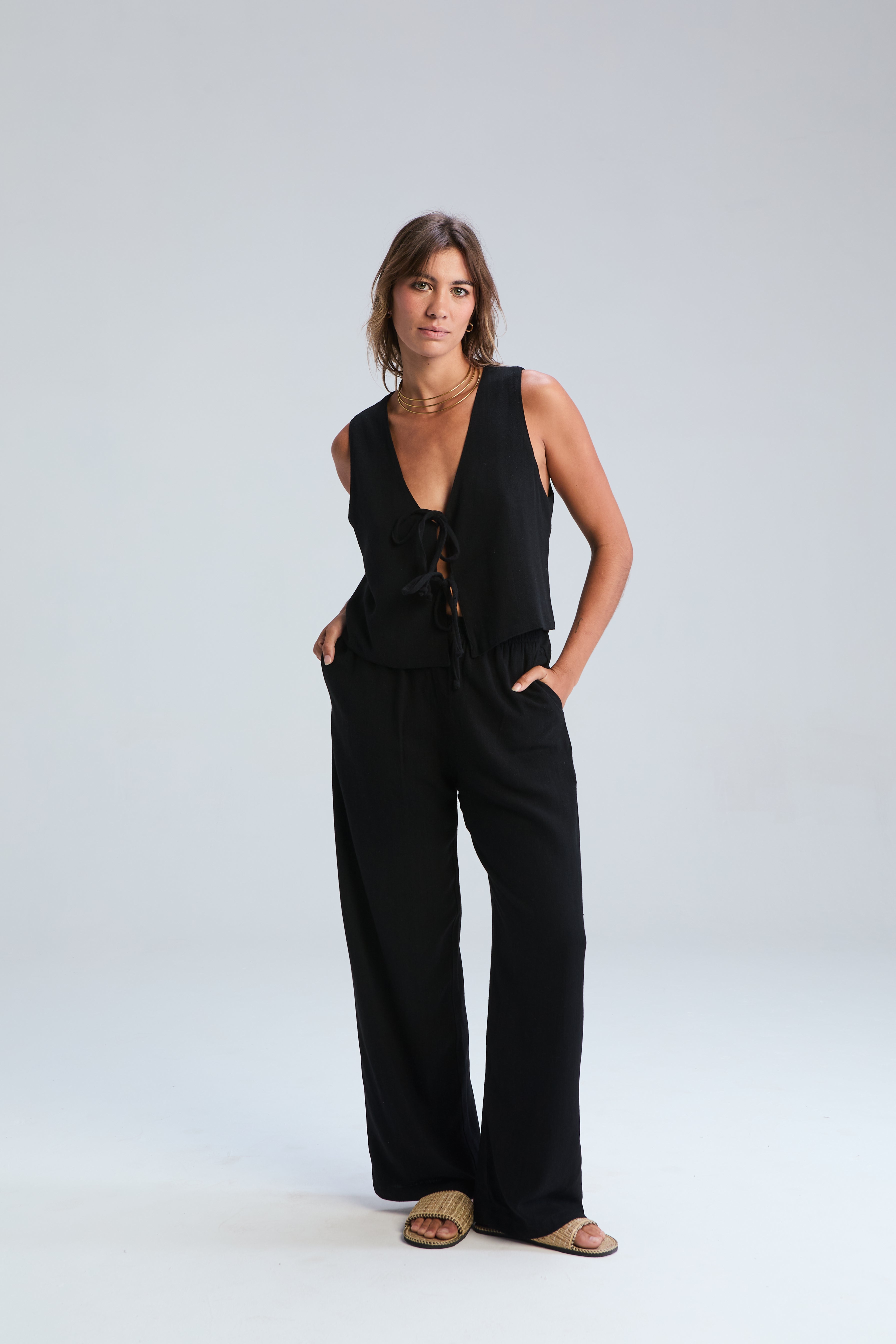 Majorca Pants - Black