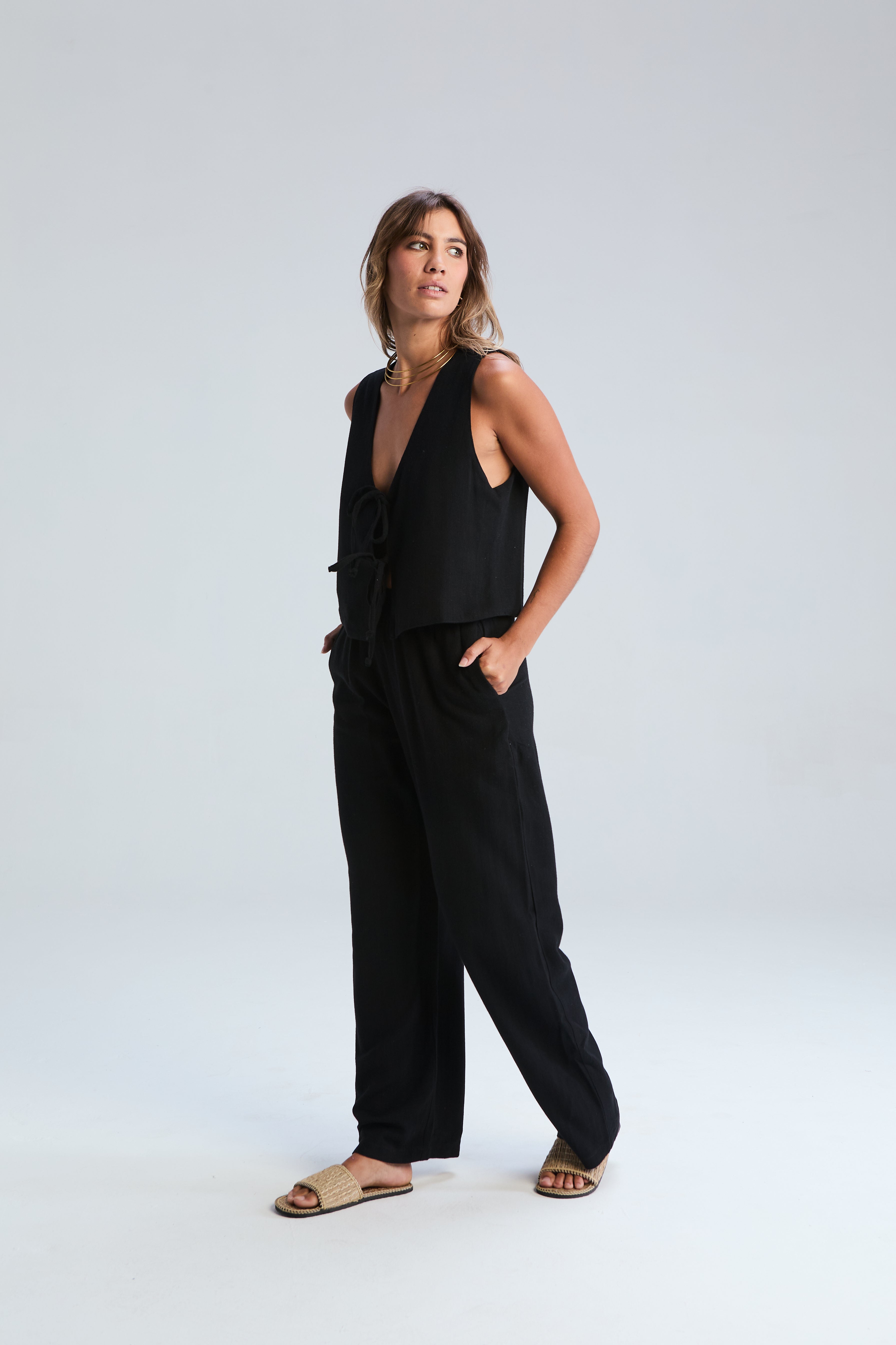 Majorca Pants - Black