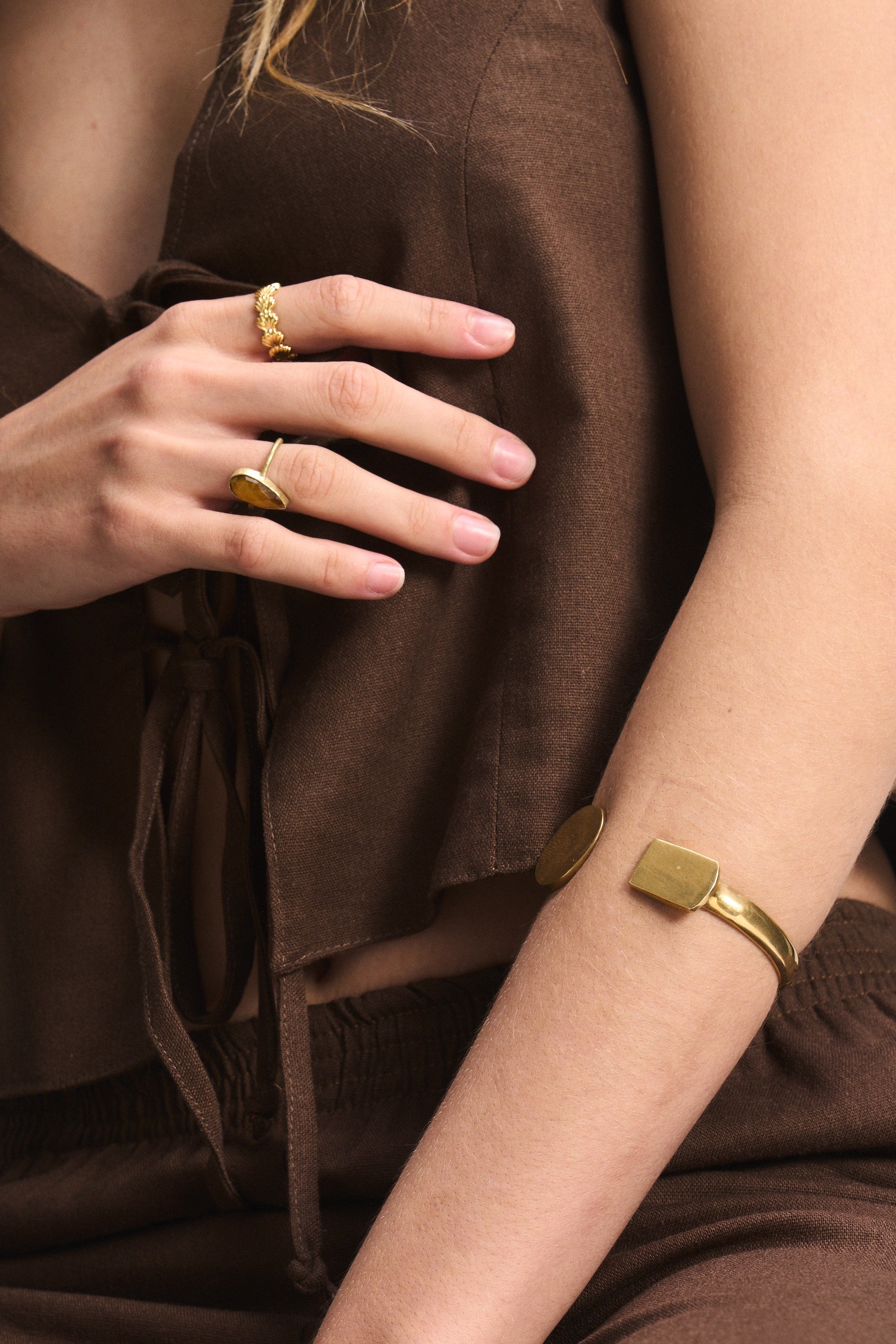 Kenya Brass Bracelets