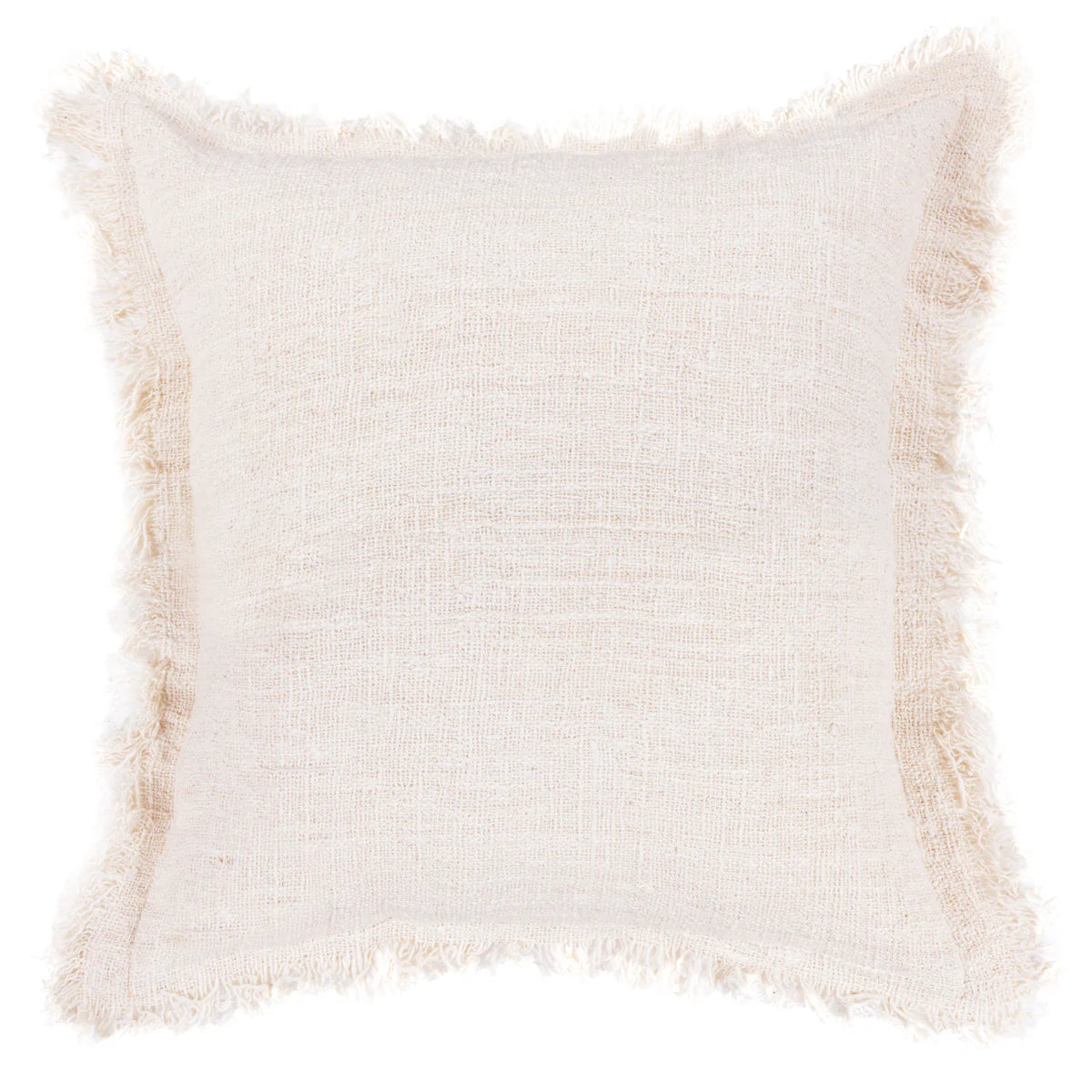 Cotton cushion - natural