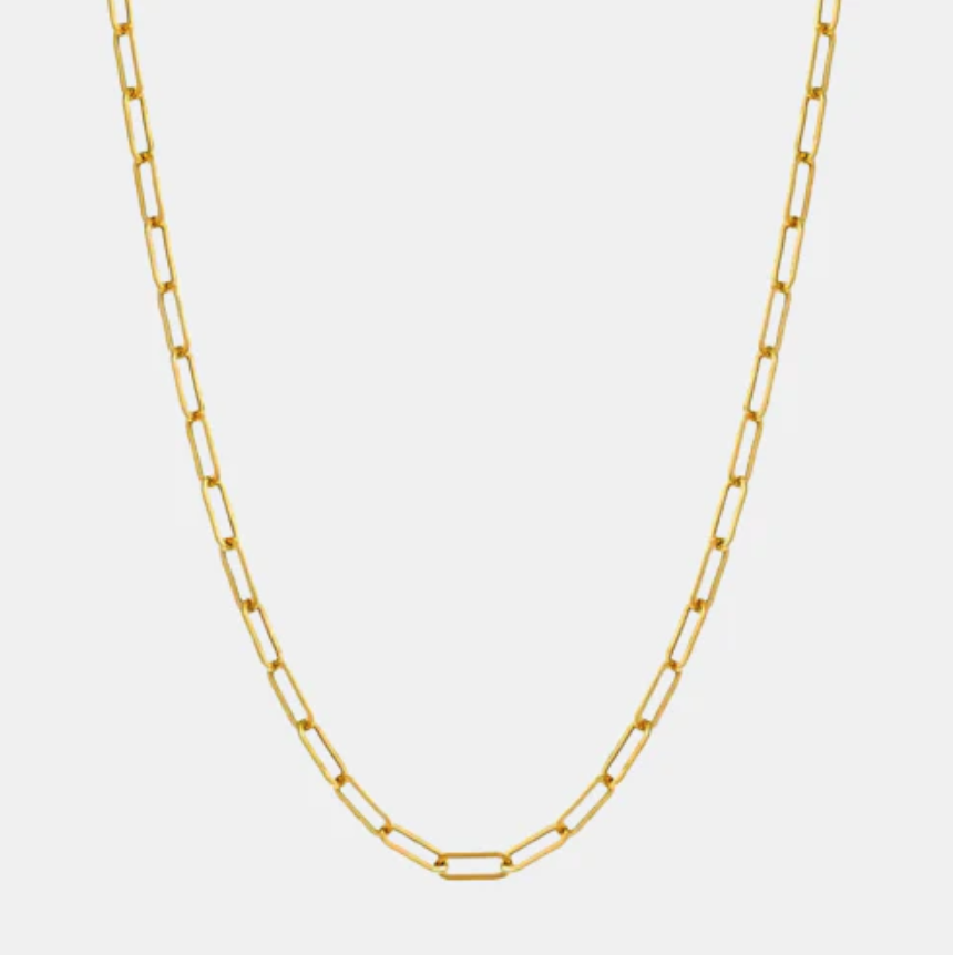 Paperclip Chain - Tarnish Free