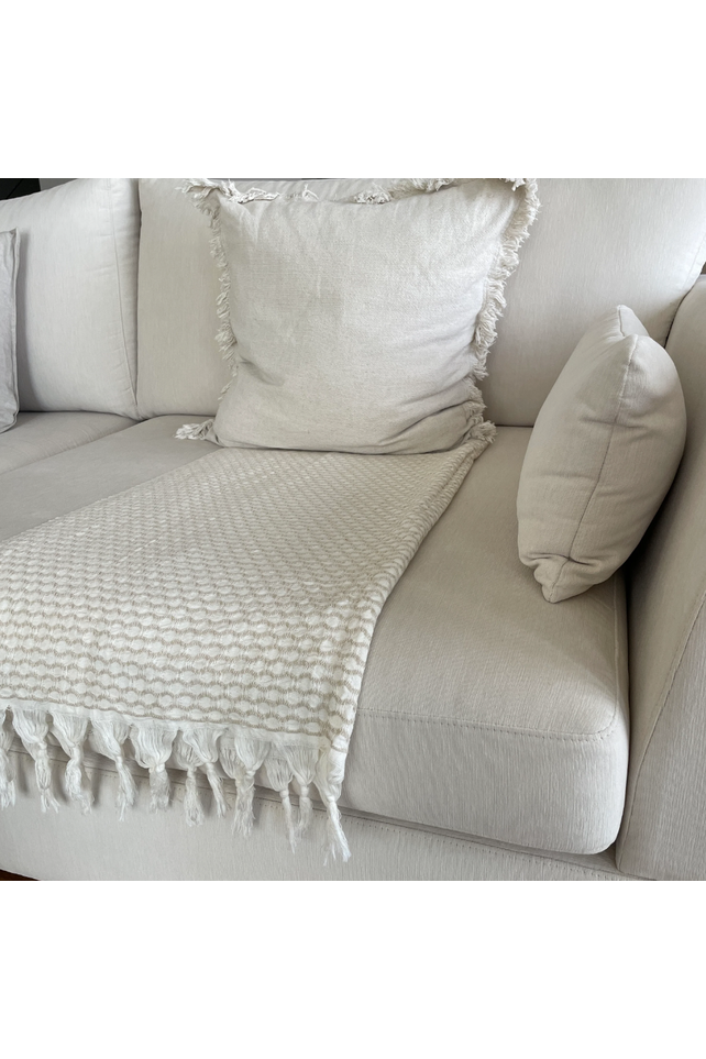 Turkish cotton throw - Wave