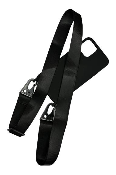 iPhone case with crossbody strap