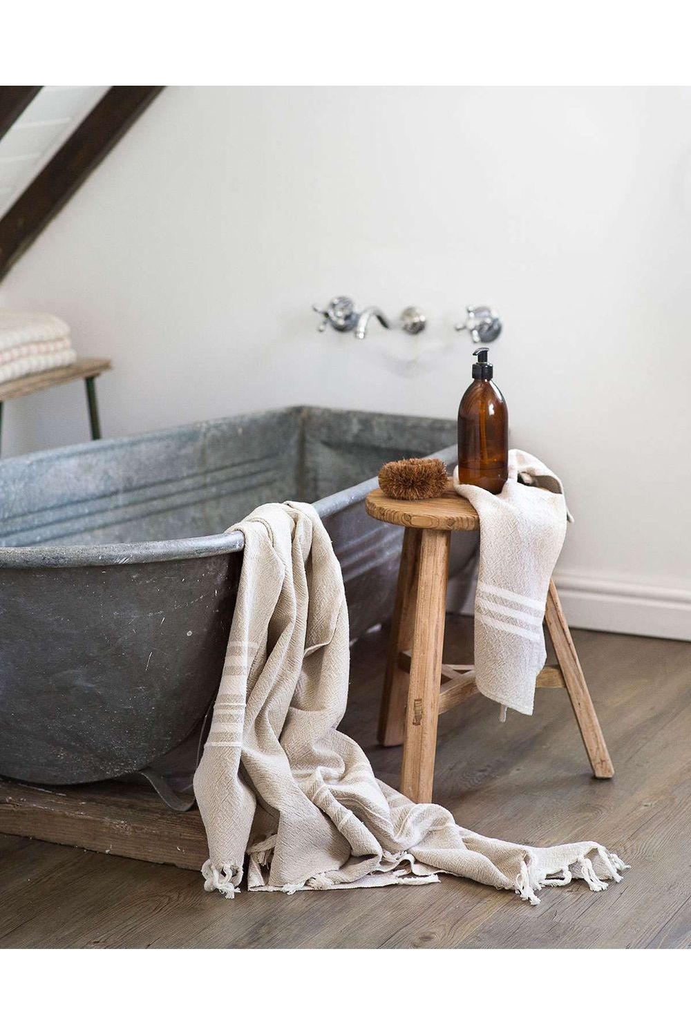 Stripe - cotton bath towel