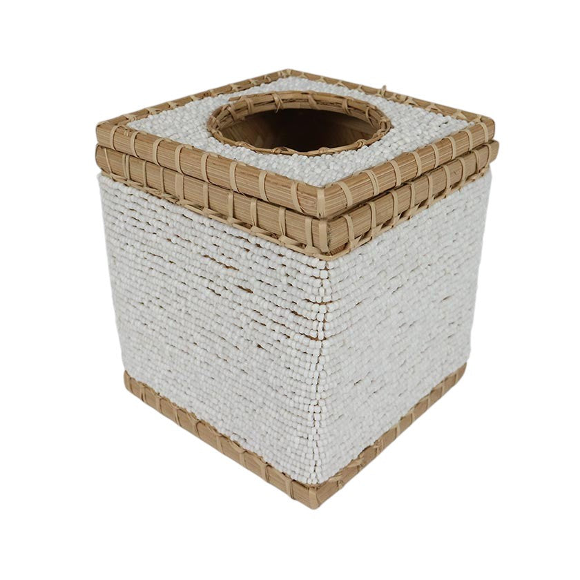 Beaded Tissue Box