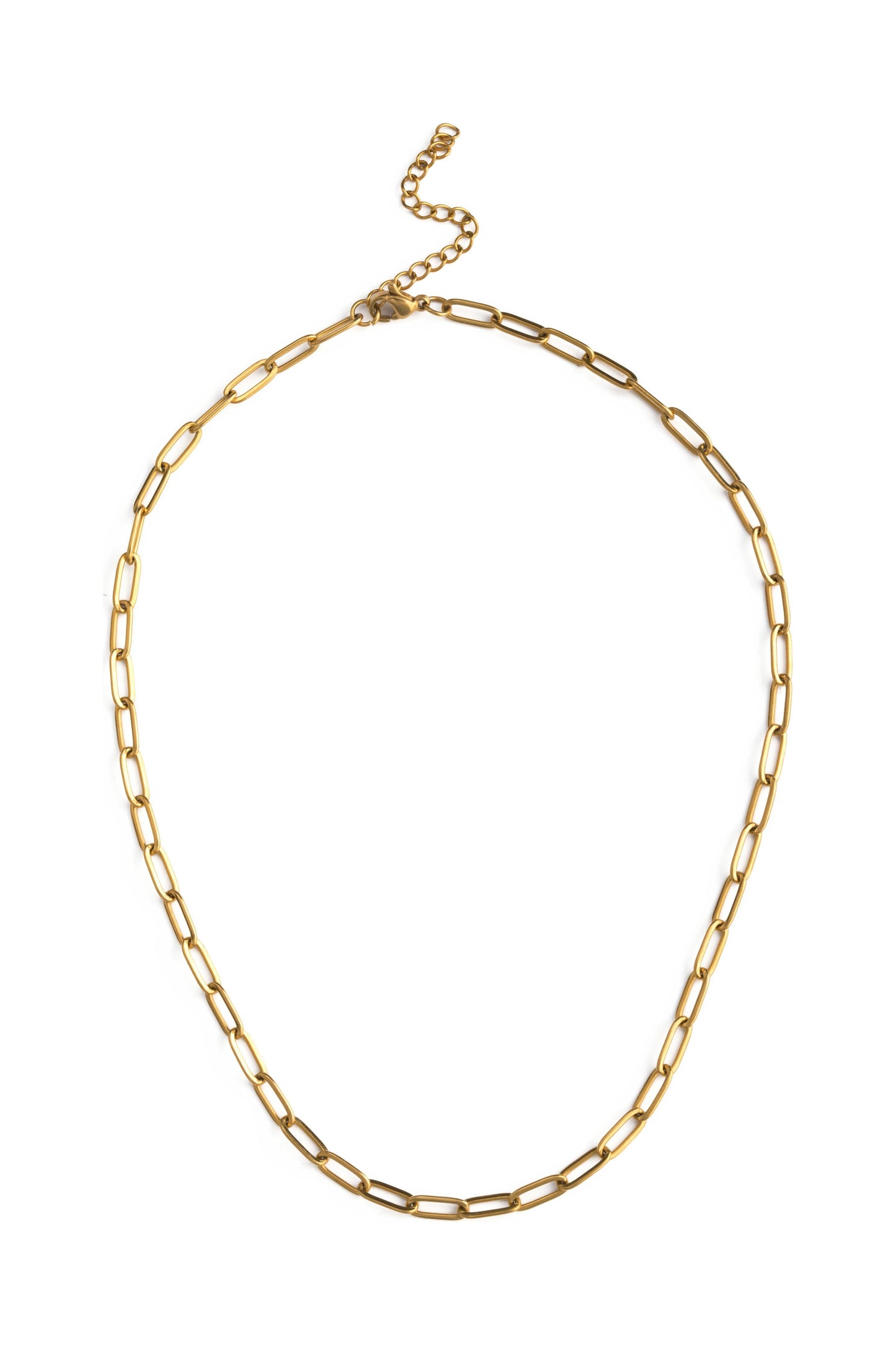 Waterproof paperclip chain