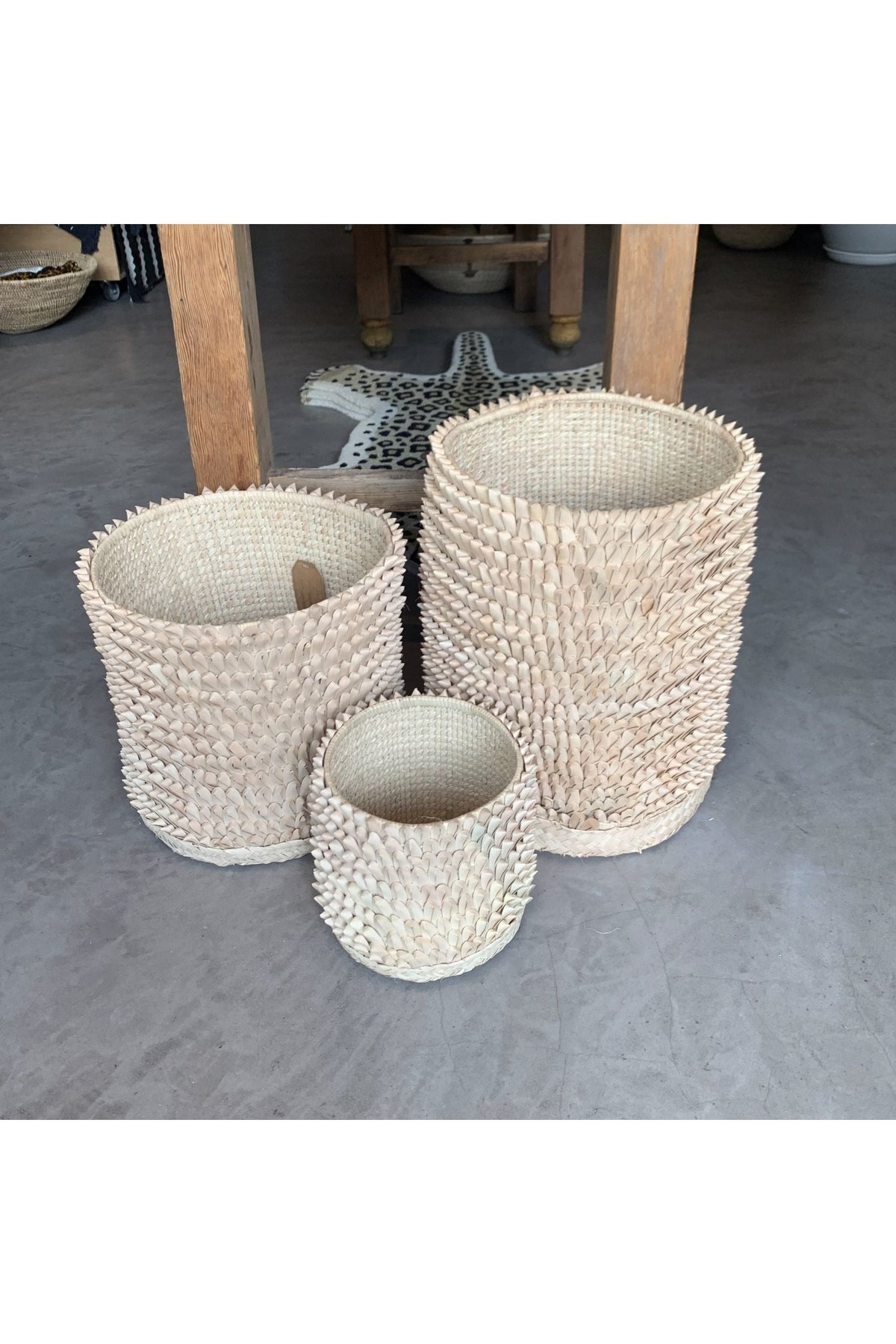 Porcupine basket