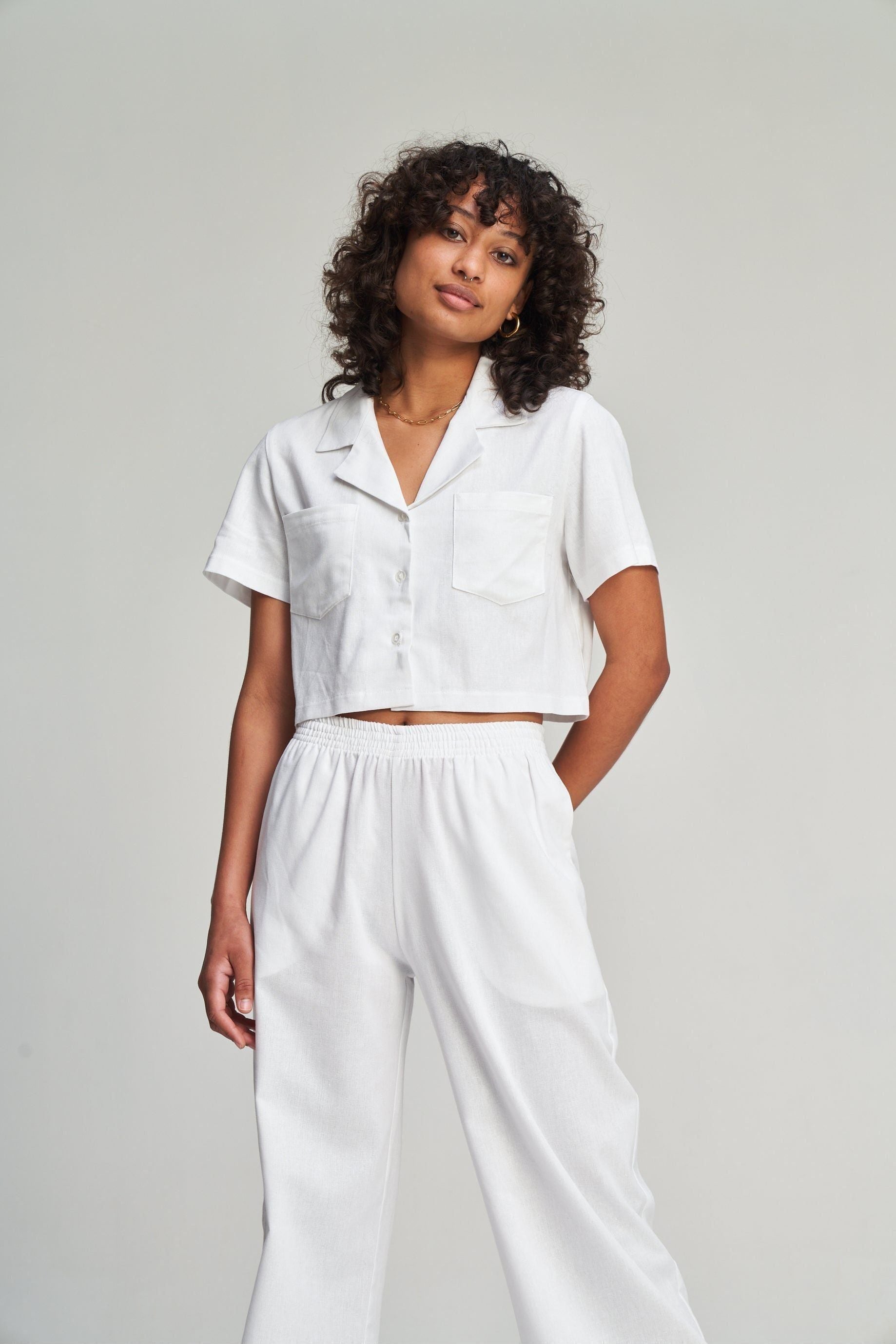 Majorca Cropped Shirt